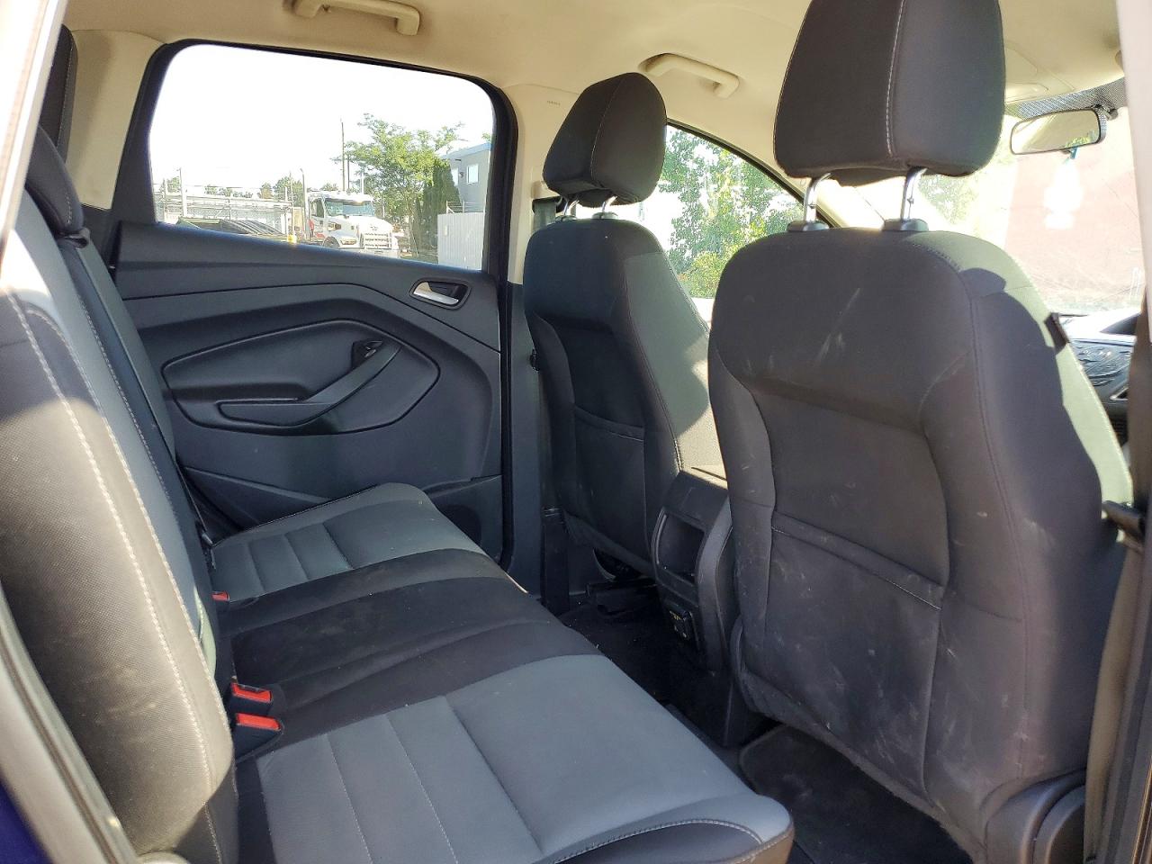 2014 Ford Escape Se Blue vin: 1FMCU9GX6EUA08060