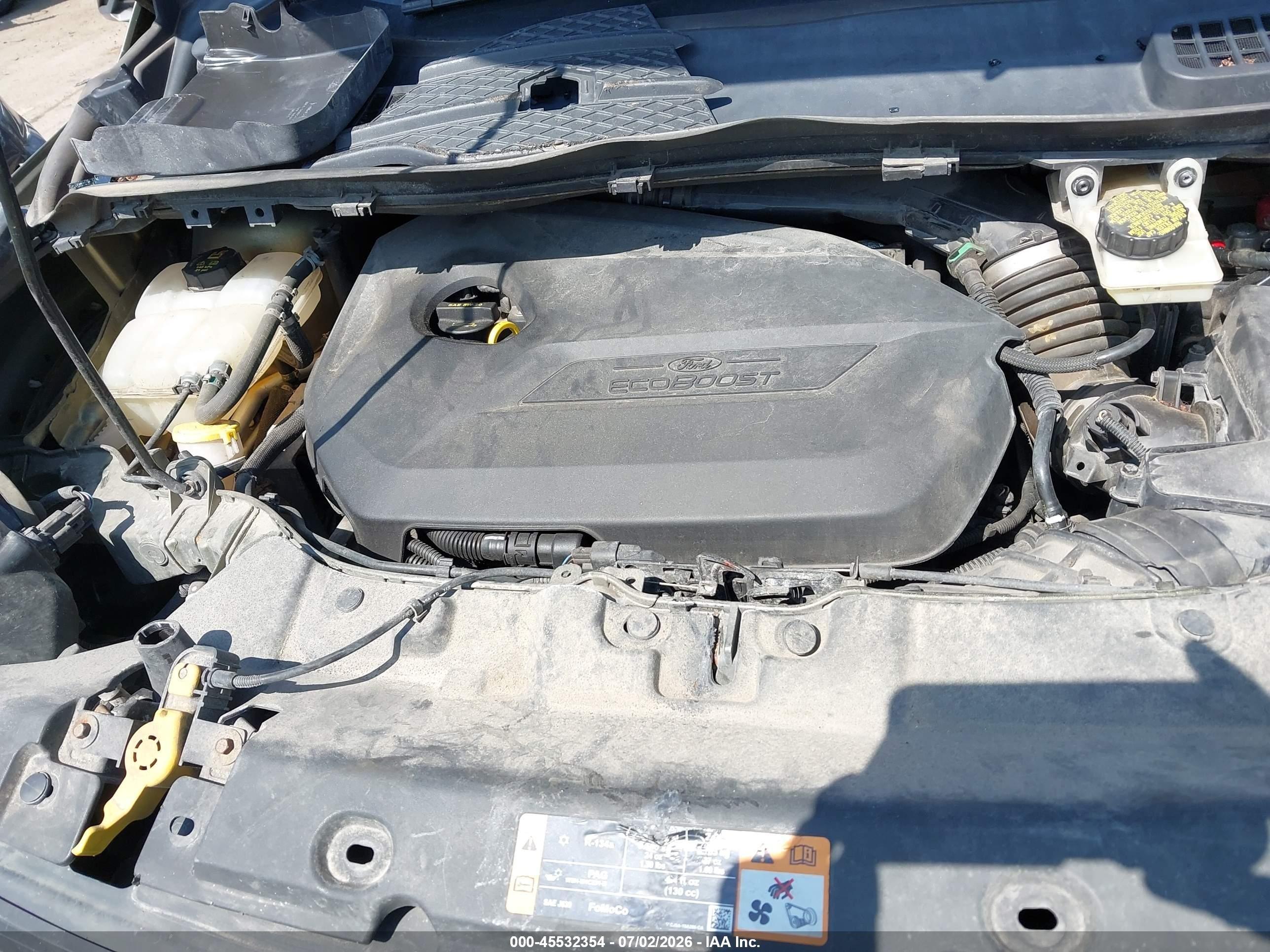2014 Ford Escape Se Gold vin: 1FMCU9GX6EUA37266