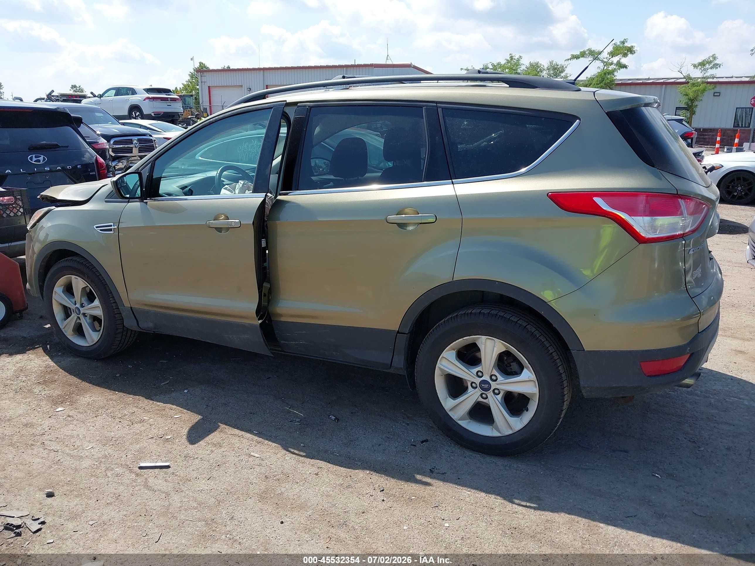 2014 Ford Escape Se Gold vin: 1FMCU9GX6EUA37266
