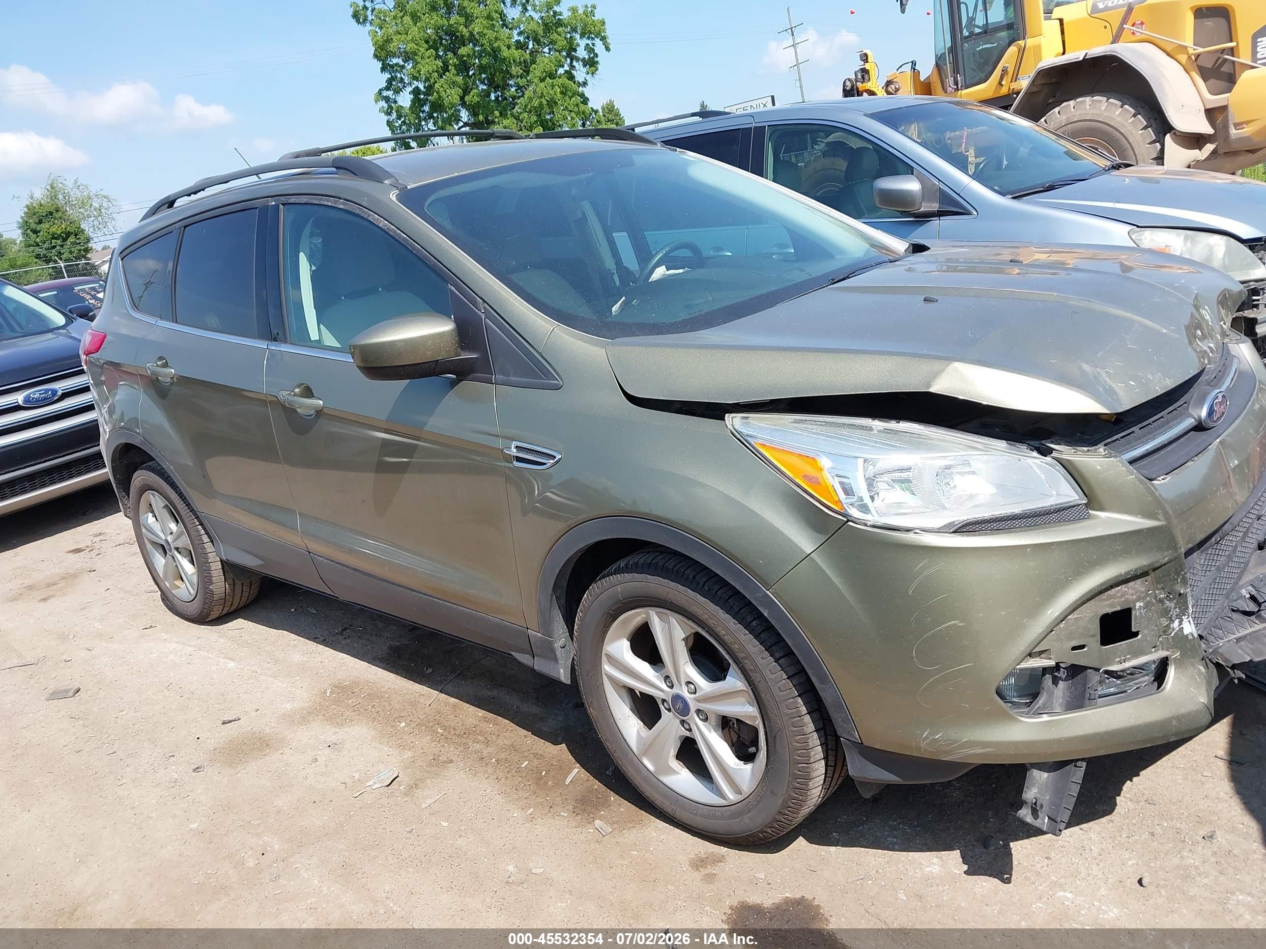 2014 Ford Escape Se Gold vin: 1FMCU9GX6EUA37266