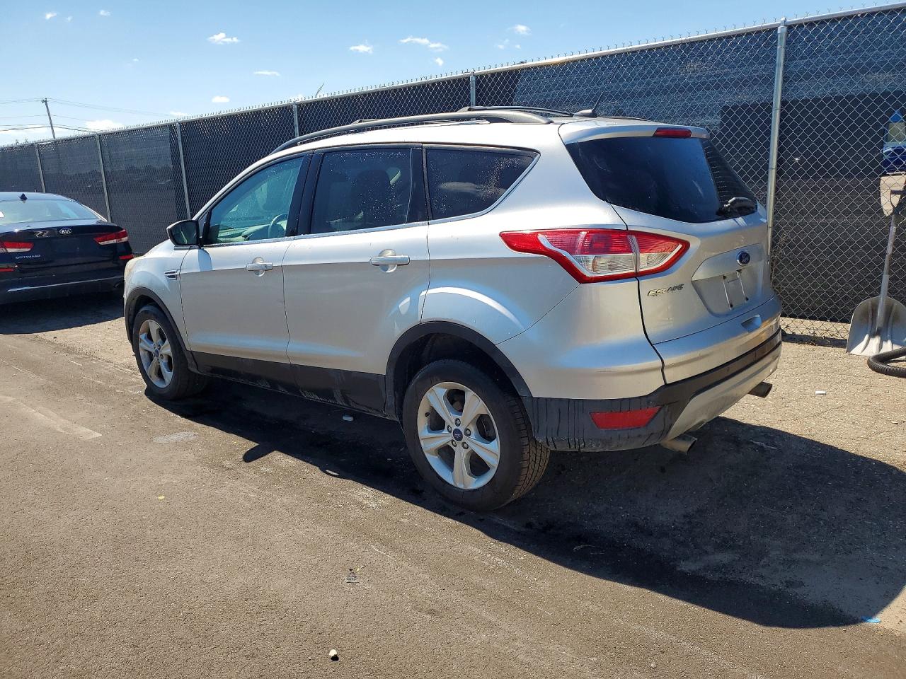 2014 Ford Escape Se Серебряный vin: 1FMCU9GX6EUA48624