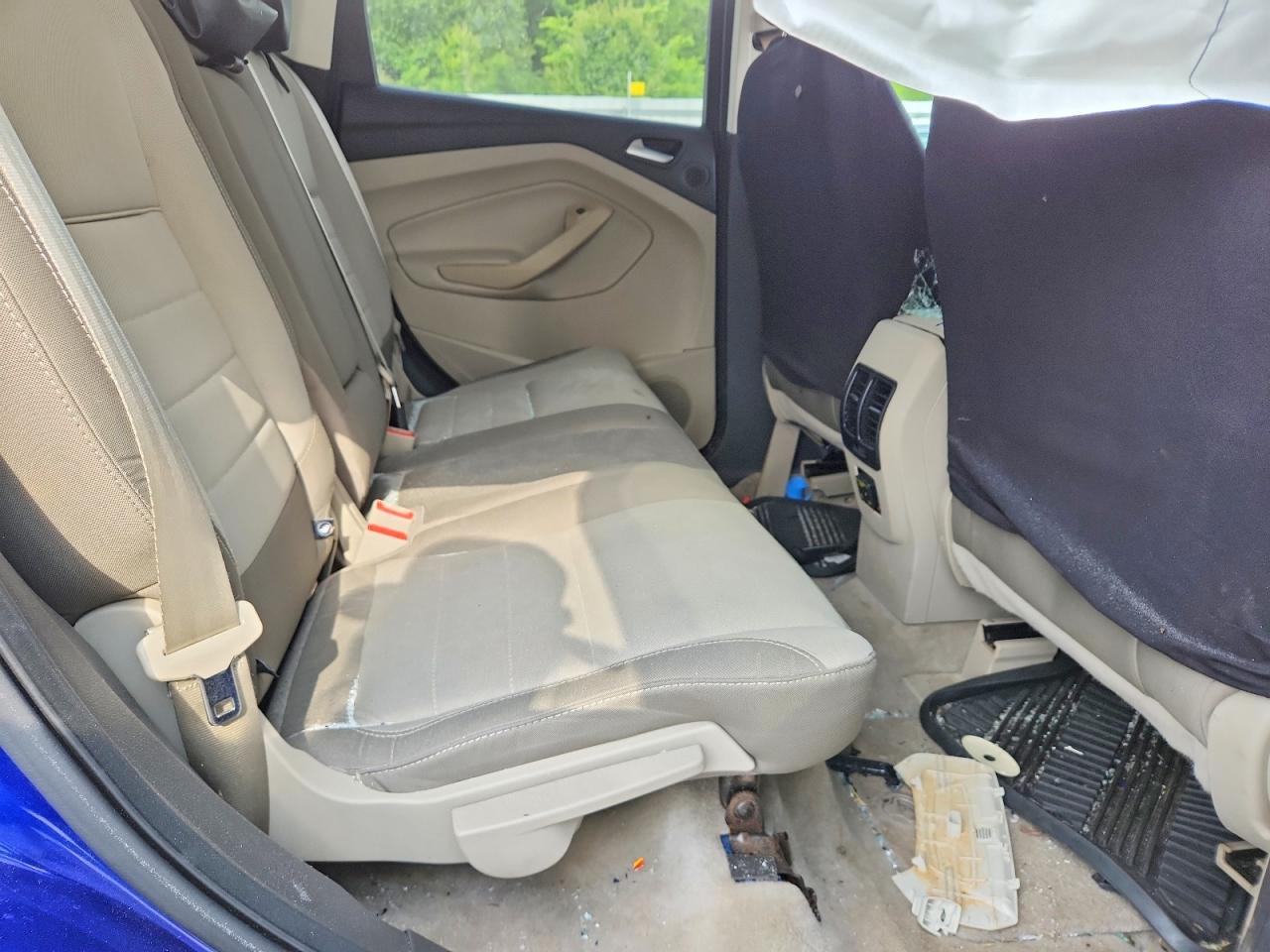 2014 Ford Escape Se Blue vin: 1FMCU9GX6EUB28585