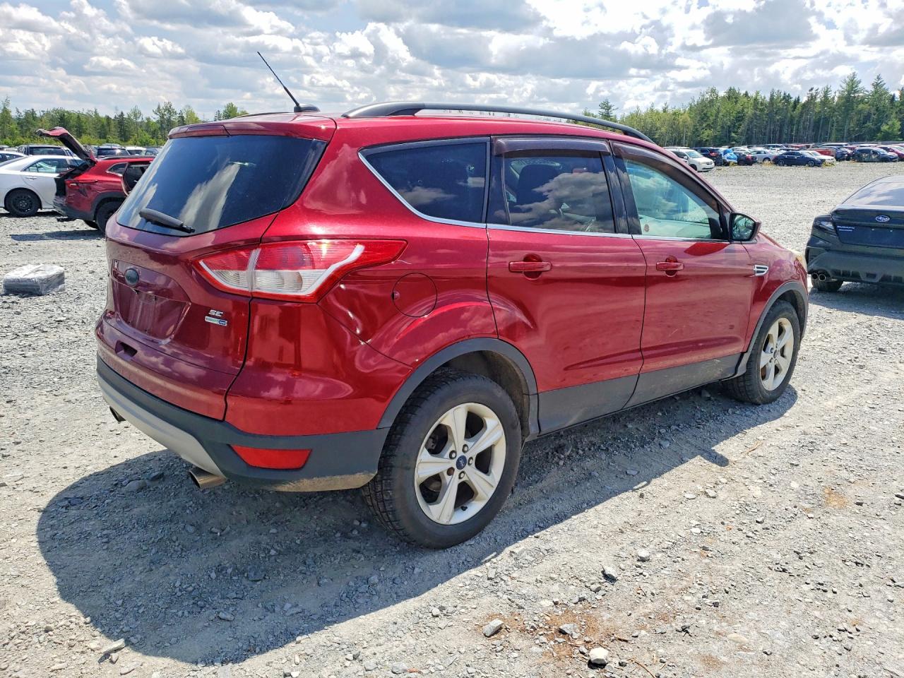 2014 Ford Escape Se Burgundy vin: 1FMCU9GX6EUC55143