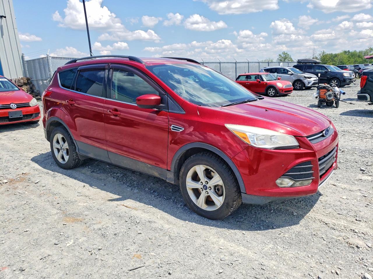 2014 Ford Escape Se Burgundy vin: 1FMCU9GX6EUC55143