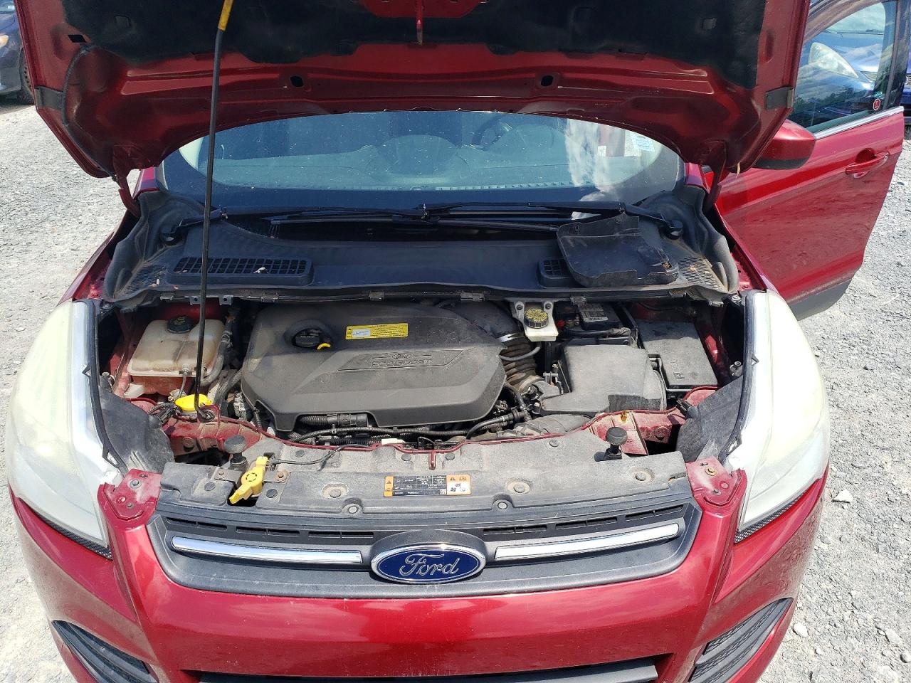 2014 Ford Escape Se Burgundy vin: 1FMCU9GX6EUC55143