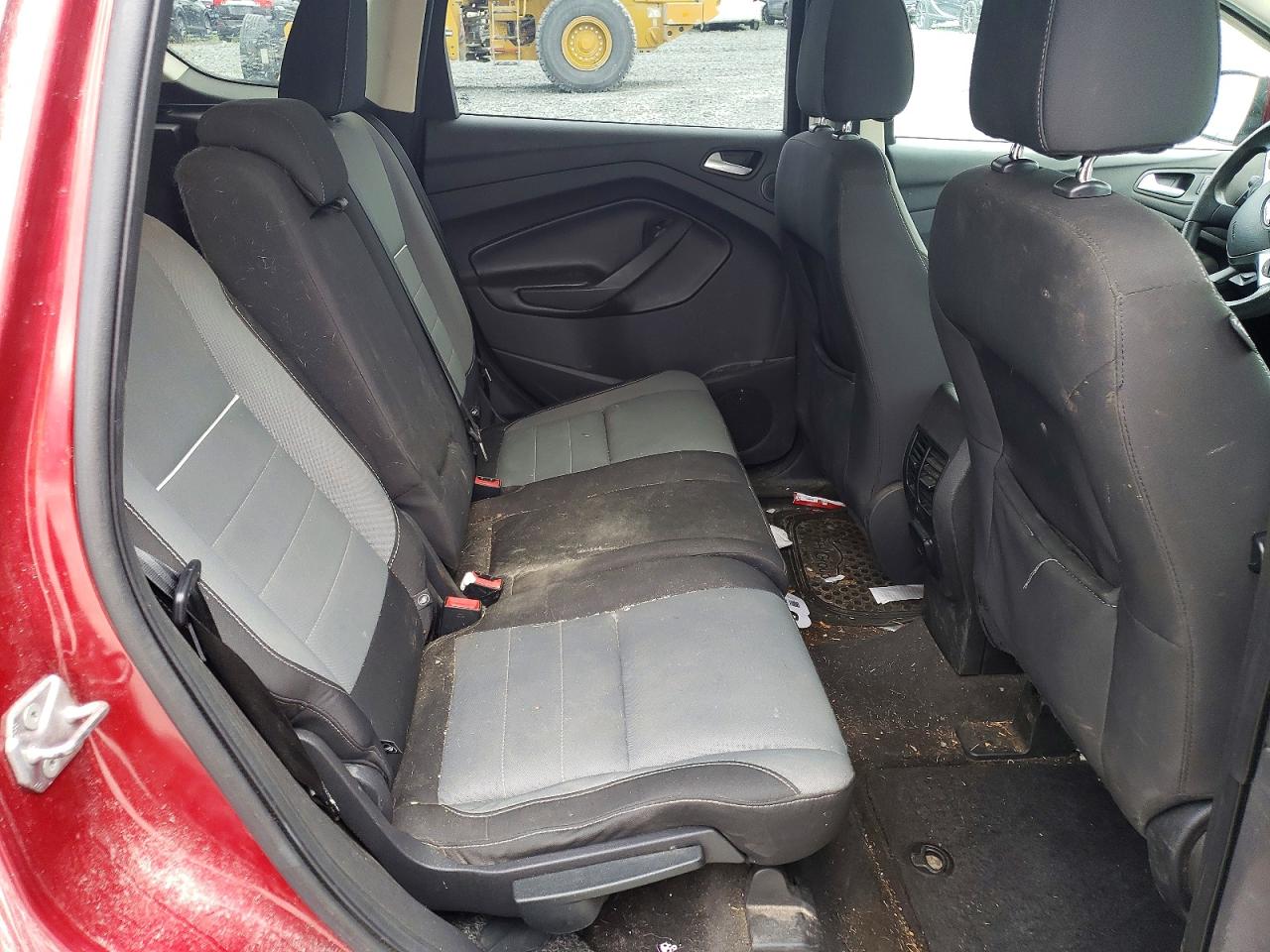 2014 Ford Escape Se Red vin: 1FMCU9GX6EUC62030