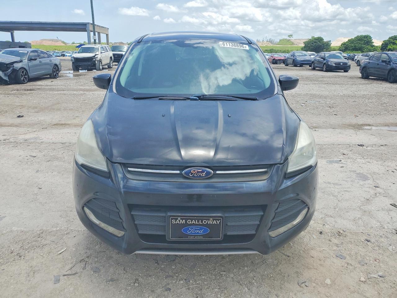 2014 Ford Escape Se Черный vin: 1FMCU9GX6EUC82732
