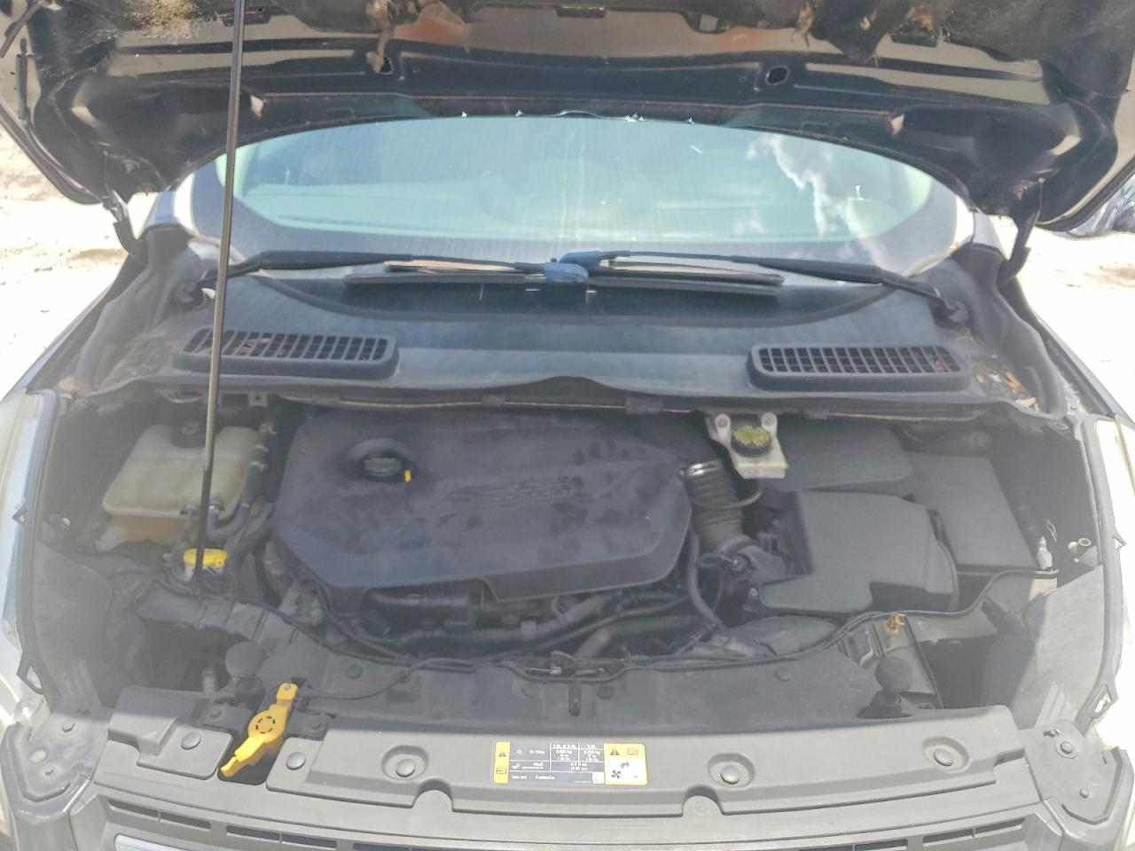 2014 Ford Escape Se Черный vin: 1FMCU9GX6EUC82732