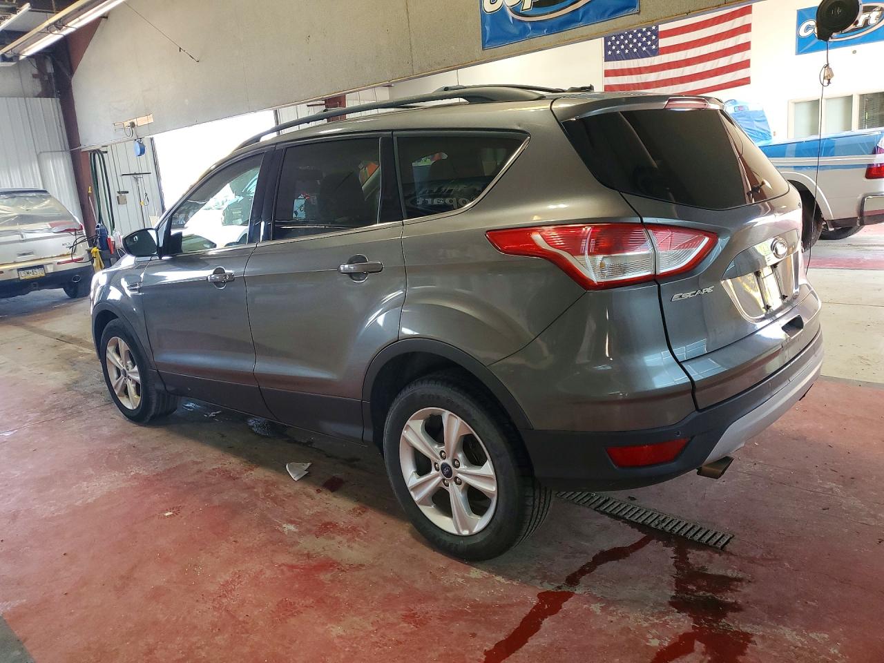 2014 Ford Escape Se Gray vin: 1FMCU9GX6EUC89390