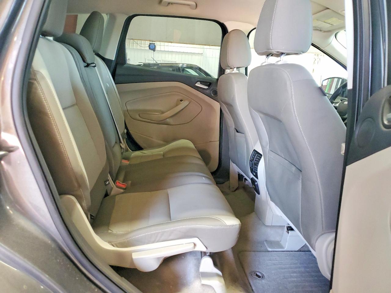 2014 Ford Escape Se Gray vin: 1FMCU9GX6EUC89390