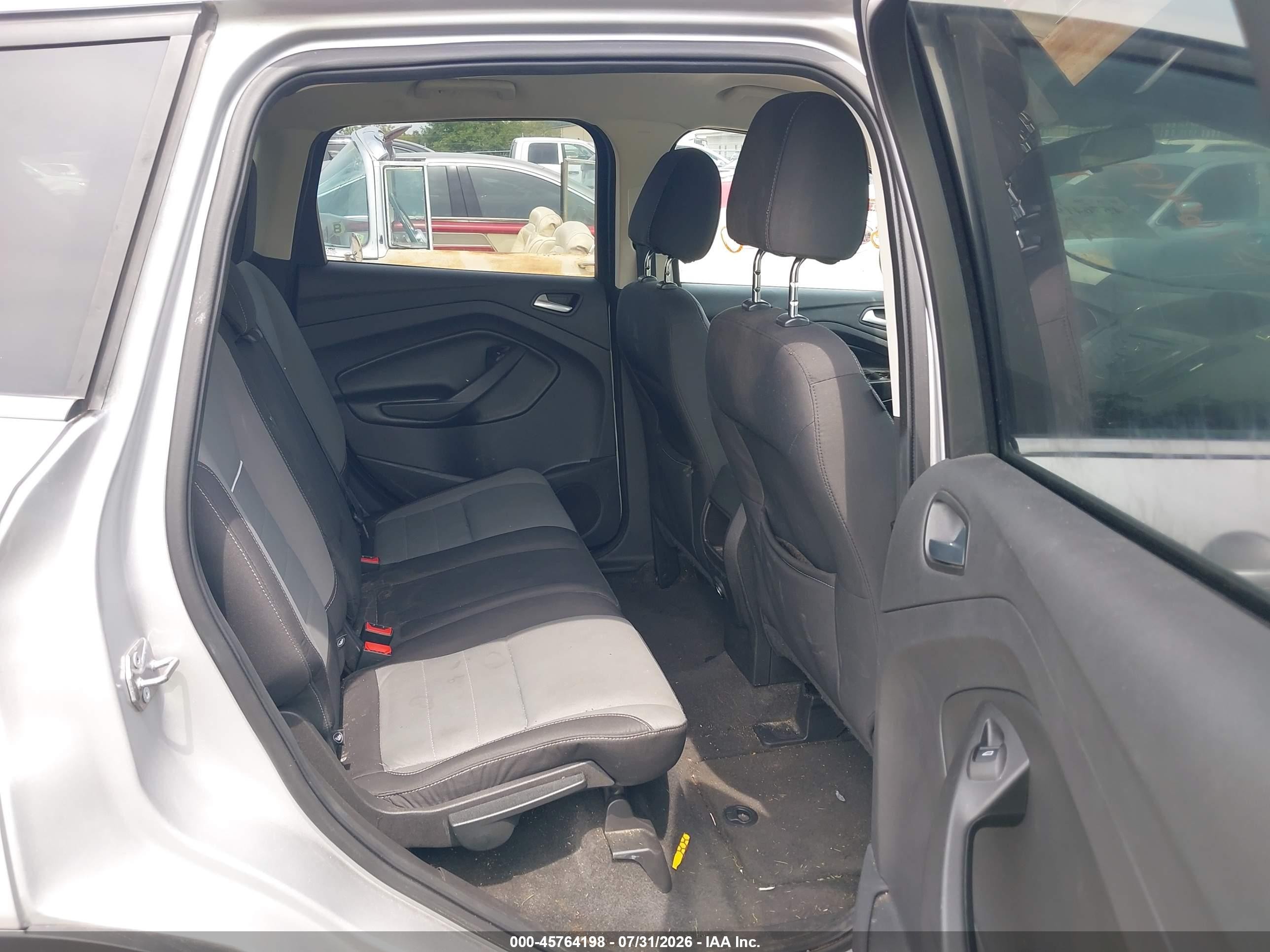 2014 Ford Escape Se Silver vin: 1FMCU9GX6EUD07158