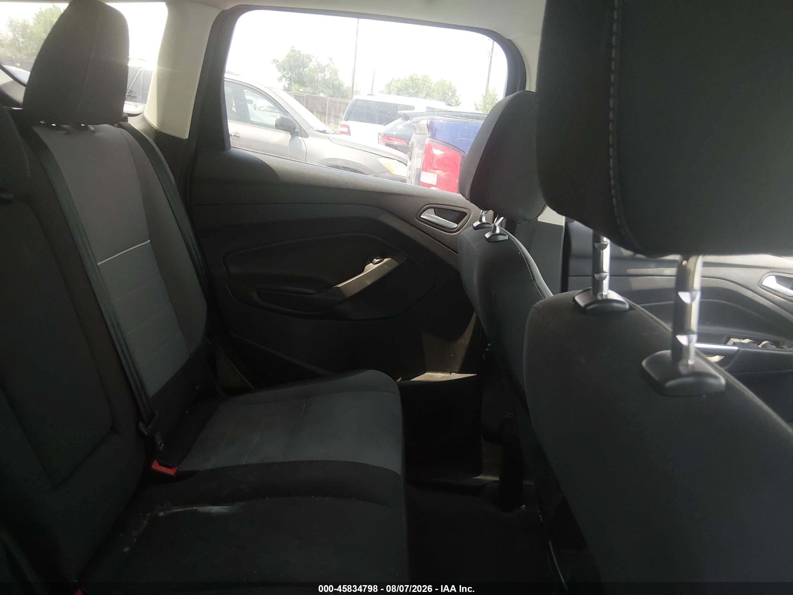 2014 Ford Escape Se Silver vin: 1FMCU9GX6EUD29788