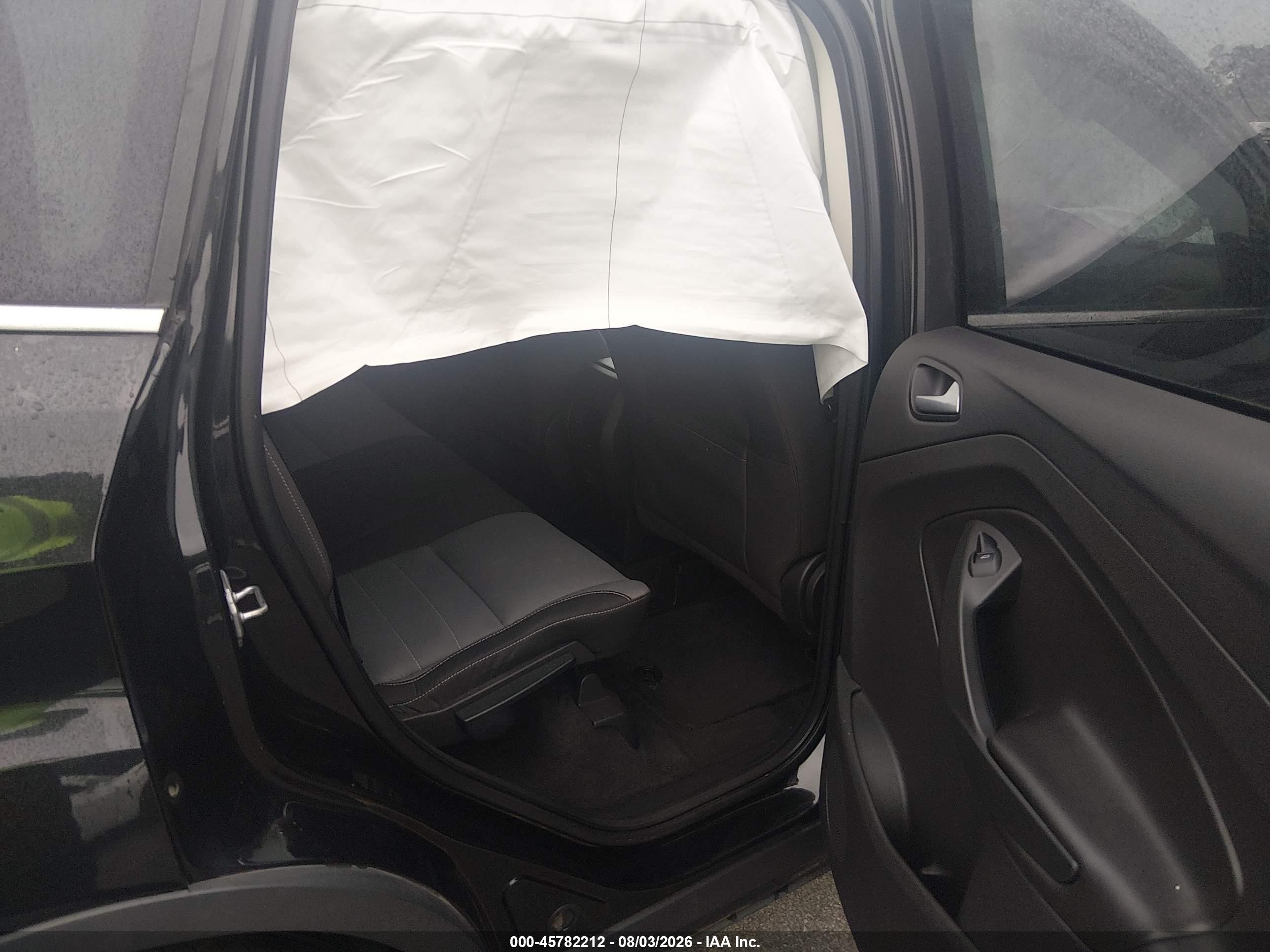 2014 Ford Escape Se Black vin: 1FMCU9GX6EUD36384