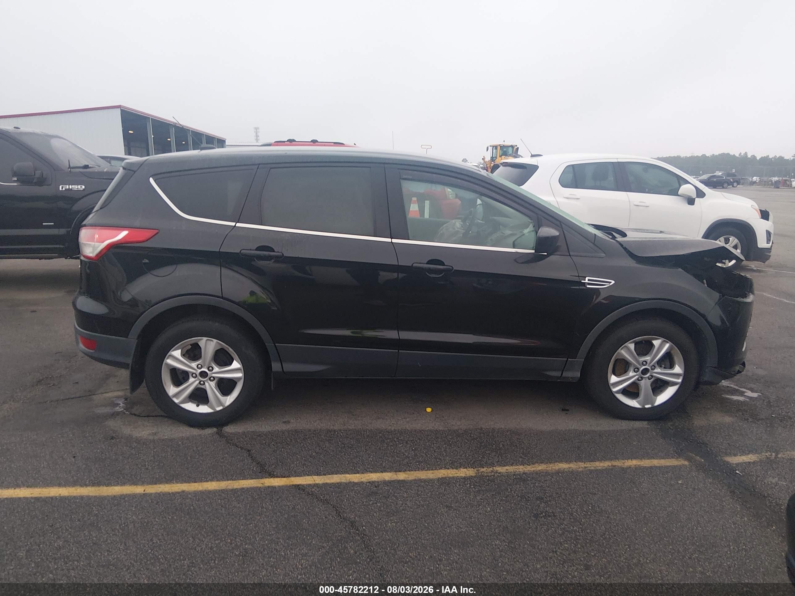 2014 Ford Escape Se Black vin: 1FMCU9GX6EUD36384