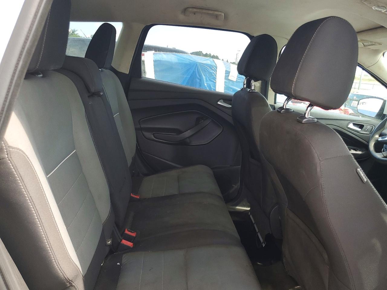 2014 Ford Escape Se White vin: 1FMCU9GX6EUD95175