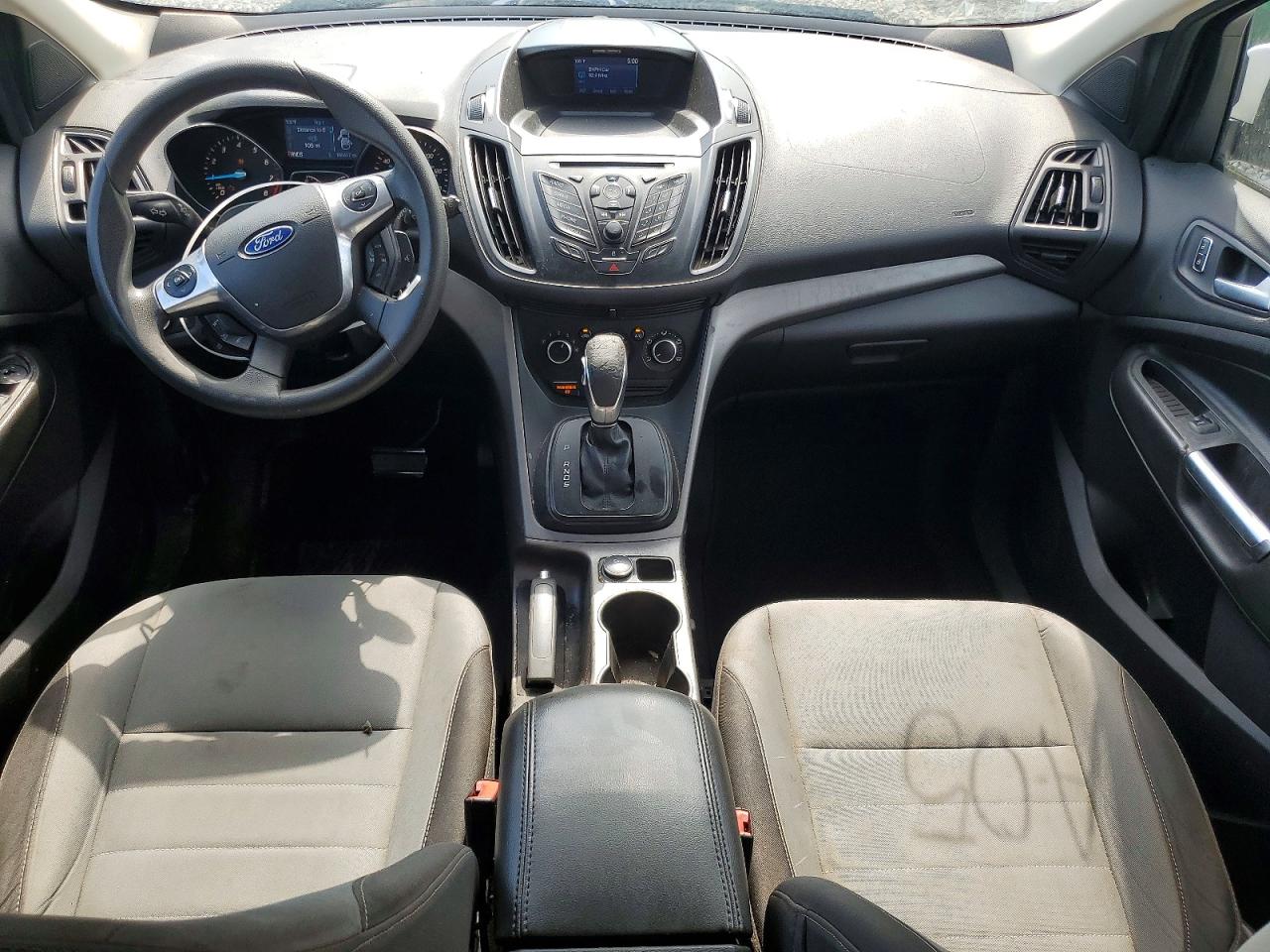 2014 Ford Escape Se White vin: 1FMCU9GX6EUD95175