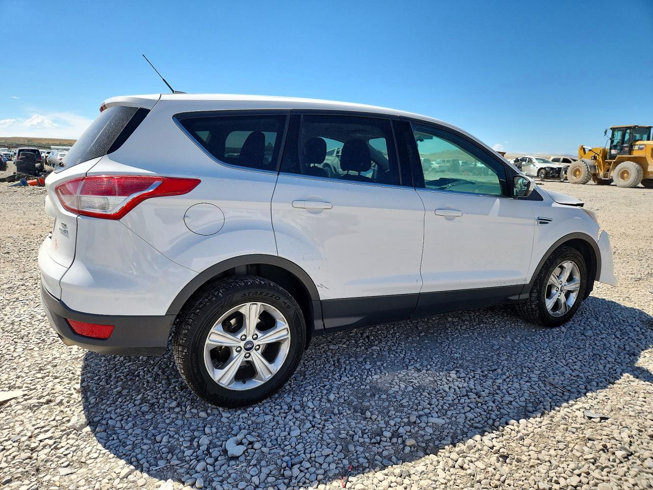 2014 Ford Escape Se White vin: 1FMCU9GX6EUE10872