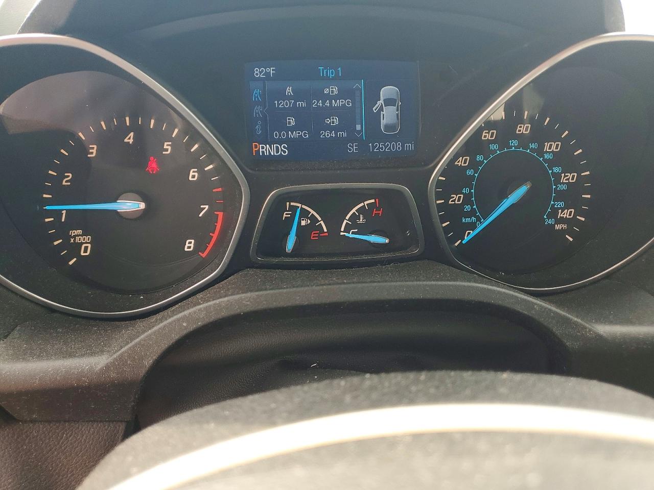 2014 Ford Escape Se Blue vin: 1FMCU9GX6EUE18650