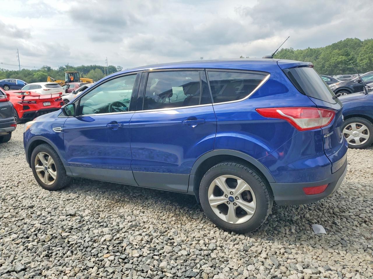 2014 Ford Escape Se Blue vin: 1FMCU9GX6EUE18650
