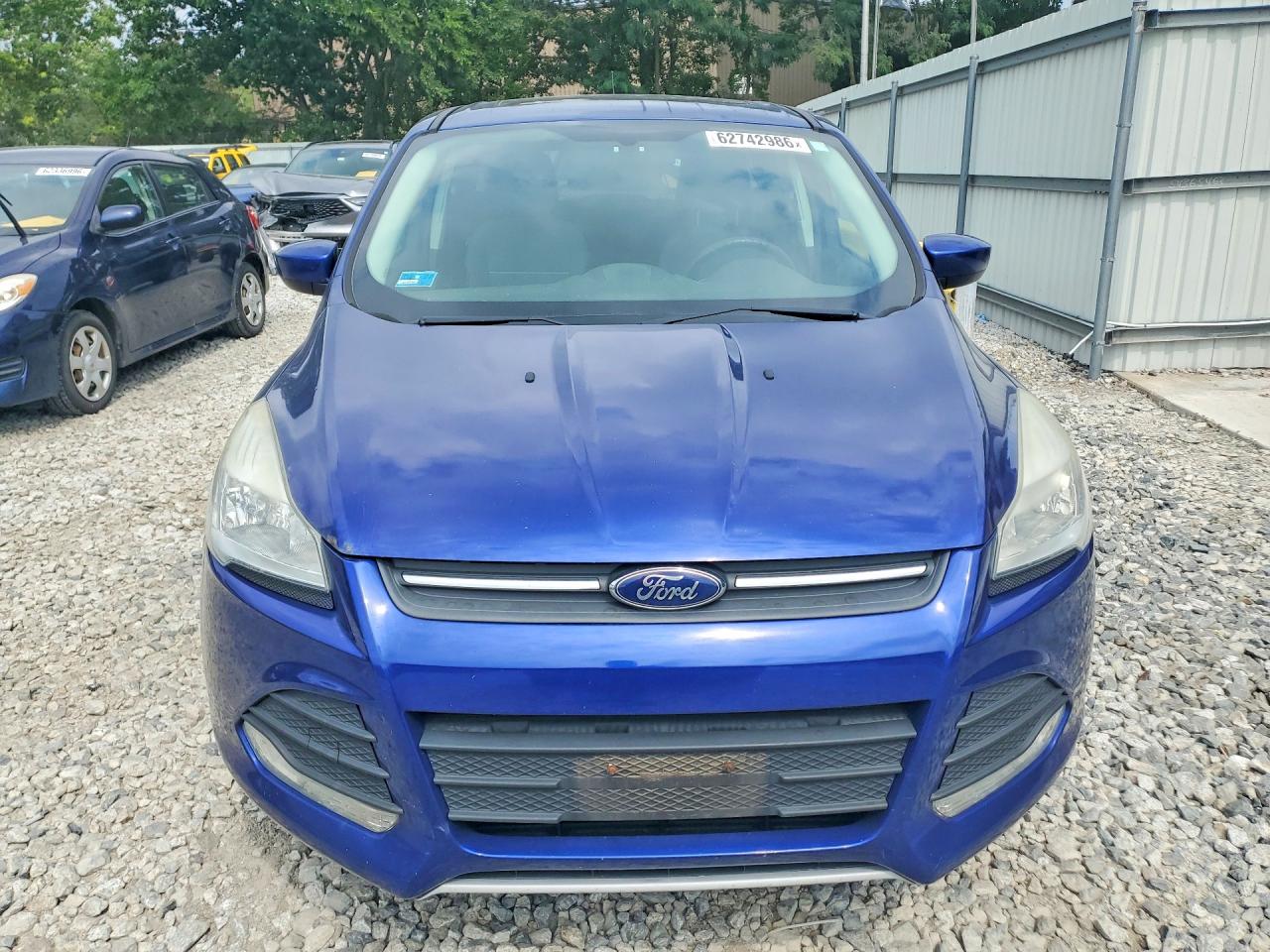 2014 Ford Escape Se Blue vin: 1FMCU9GX6EUE18650