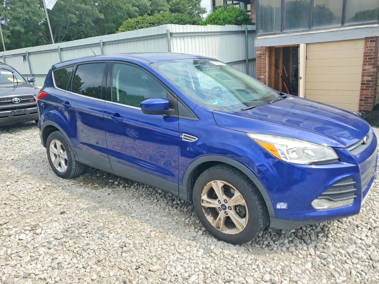 2014 Ford Escape Se Blue vin: 1FMCU9GX6EUE18650