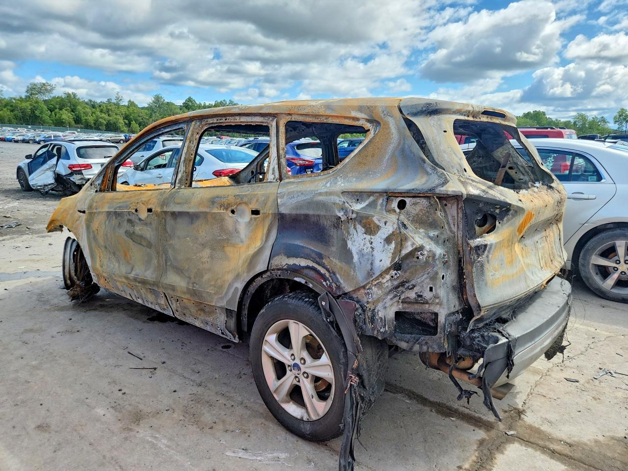 2015 Ford Escape Se Burn vin: 1FMCU9GX6FUA14054