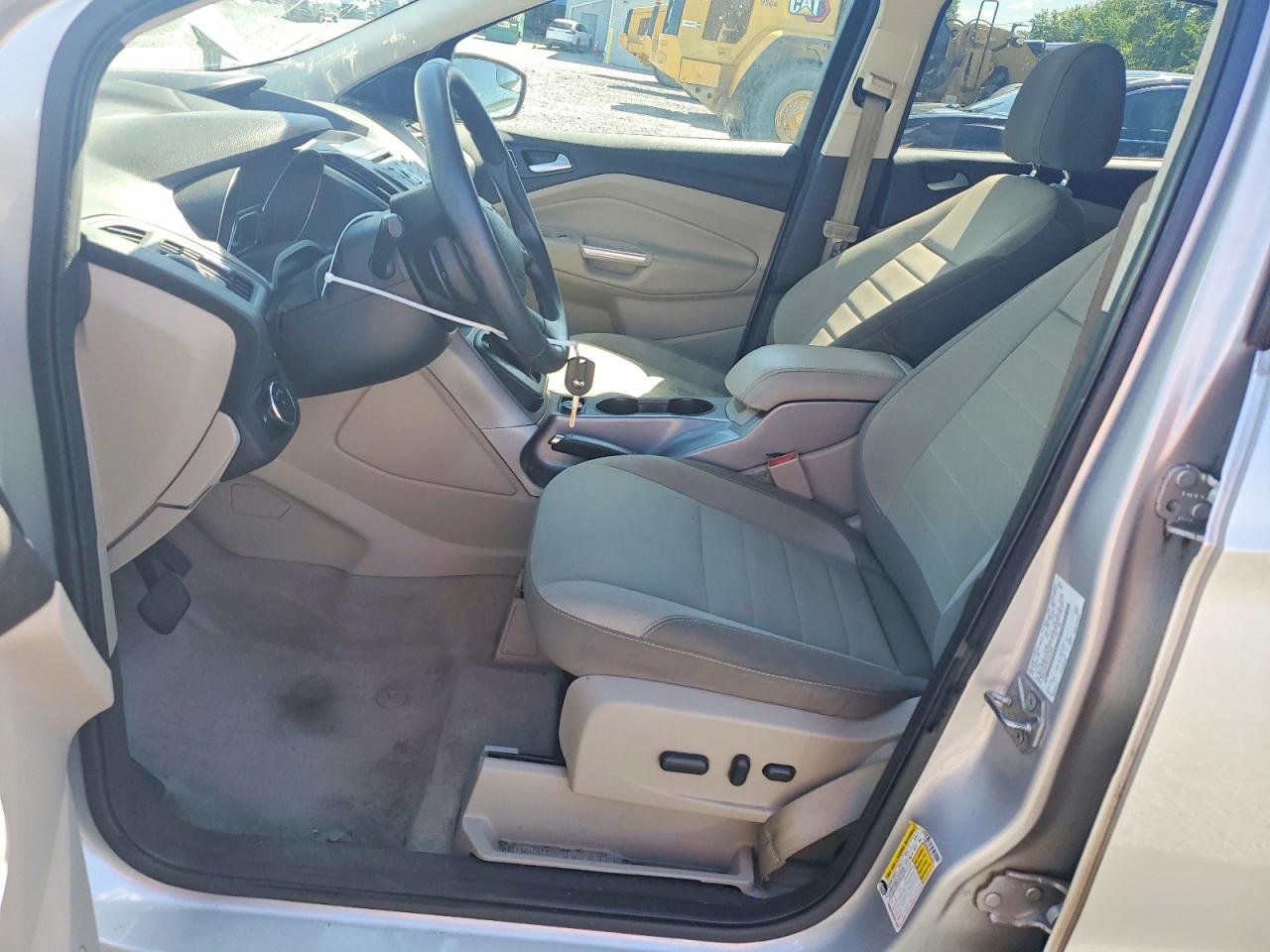 2015 Ford Escape Se Серебряный vin: 1FMCU9GX6FUA27841