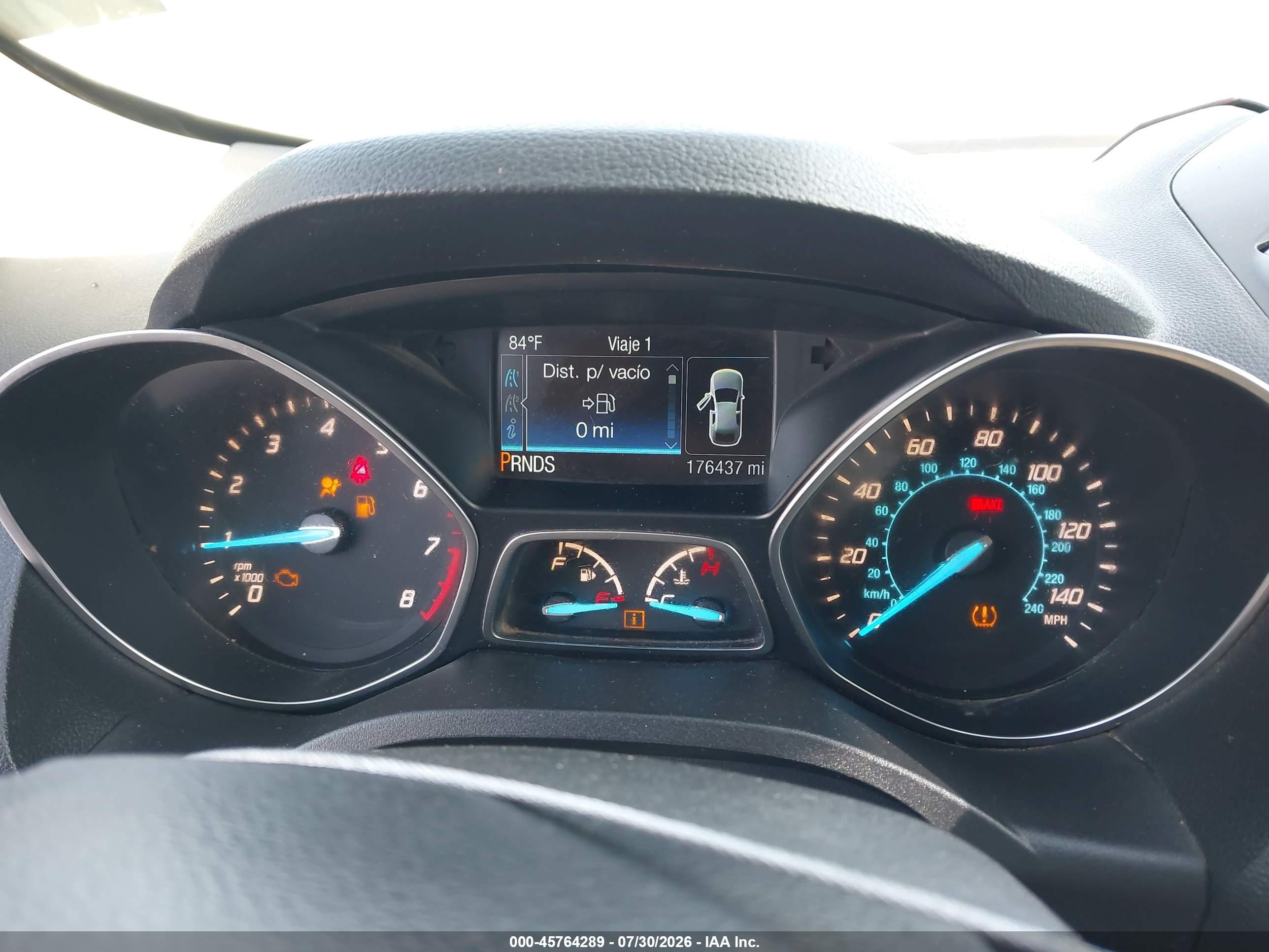 2015 Ford Escape Se White vin: 1FMCU9GX6FUA45191