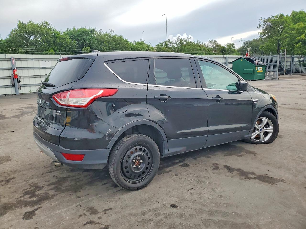 2015 Ford Escape Se Black vin: 1FMCU9GX6FUA55509