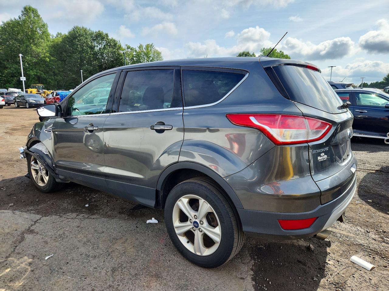 2015 Ford Escape Se Gray vin: 1FMCU9GX6FUA82208