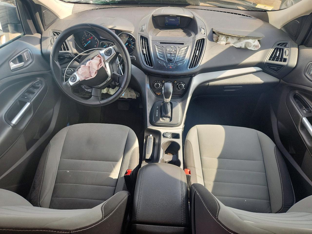 2015 Ford Escape Se Gray vin: 1FMCU9GX6FUA82208