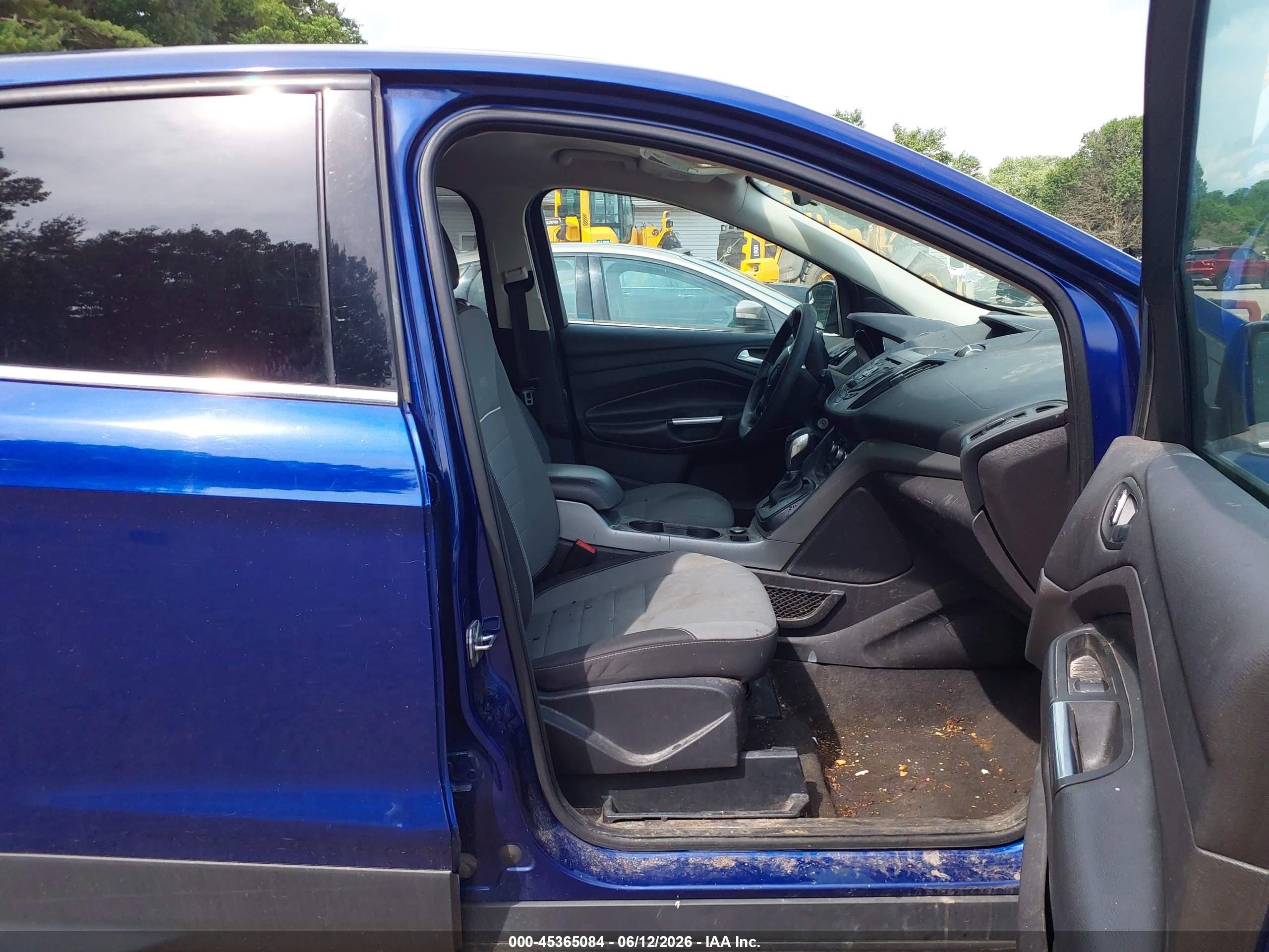 2015 Ford Escape Se Blue vin: 1FMCU9GX6FUA82466