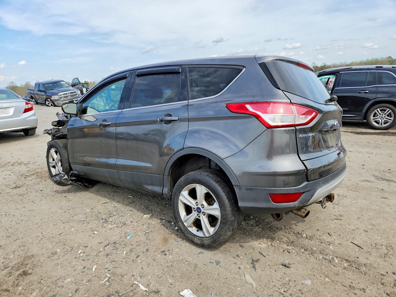2015 Ford Escape Se Gray vin: 1FMCU9GX6FUC01858