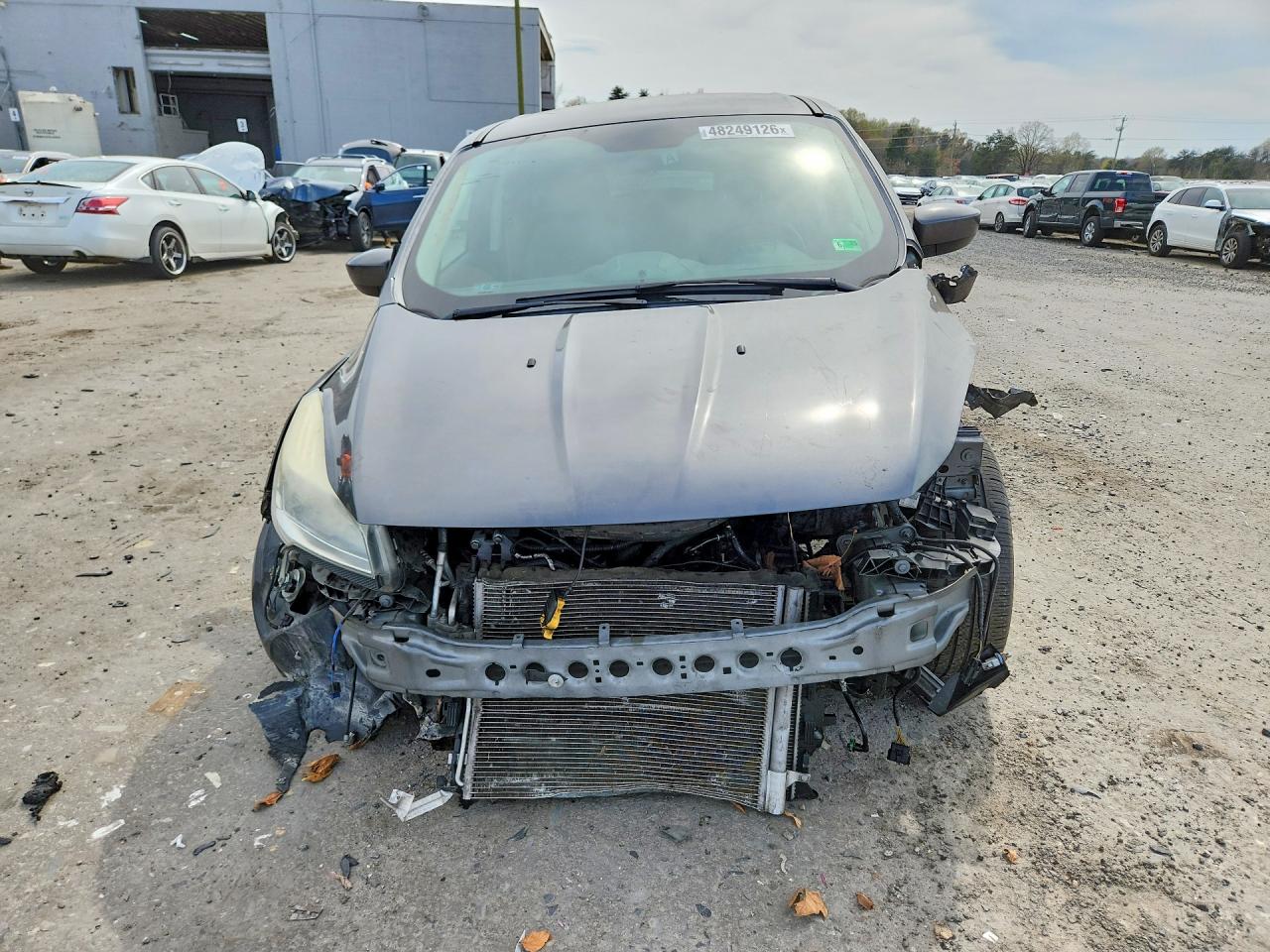 2015 Ford Escape Se Gray vin: 1FMCU9GX6FUC01858