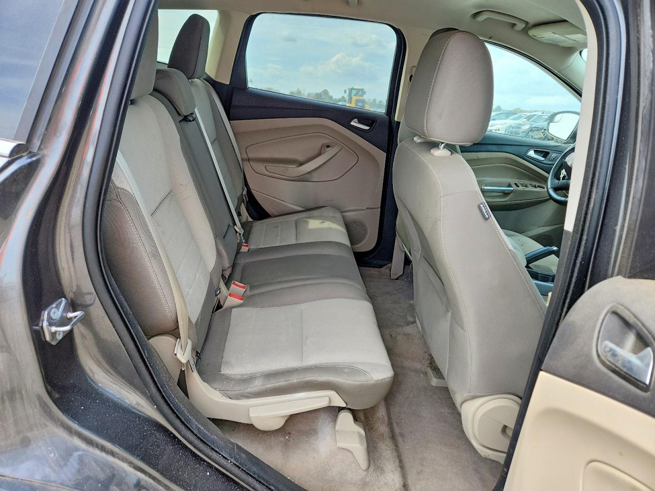 2015 Ford Escape Se Gray vin: 1FMCU9GX6FUC01858