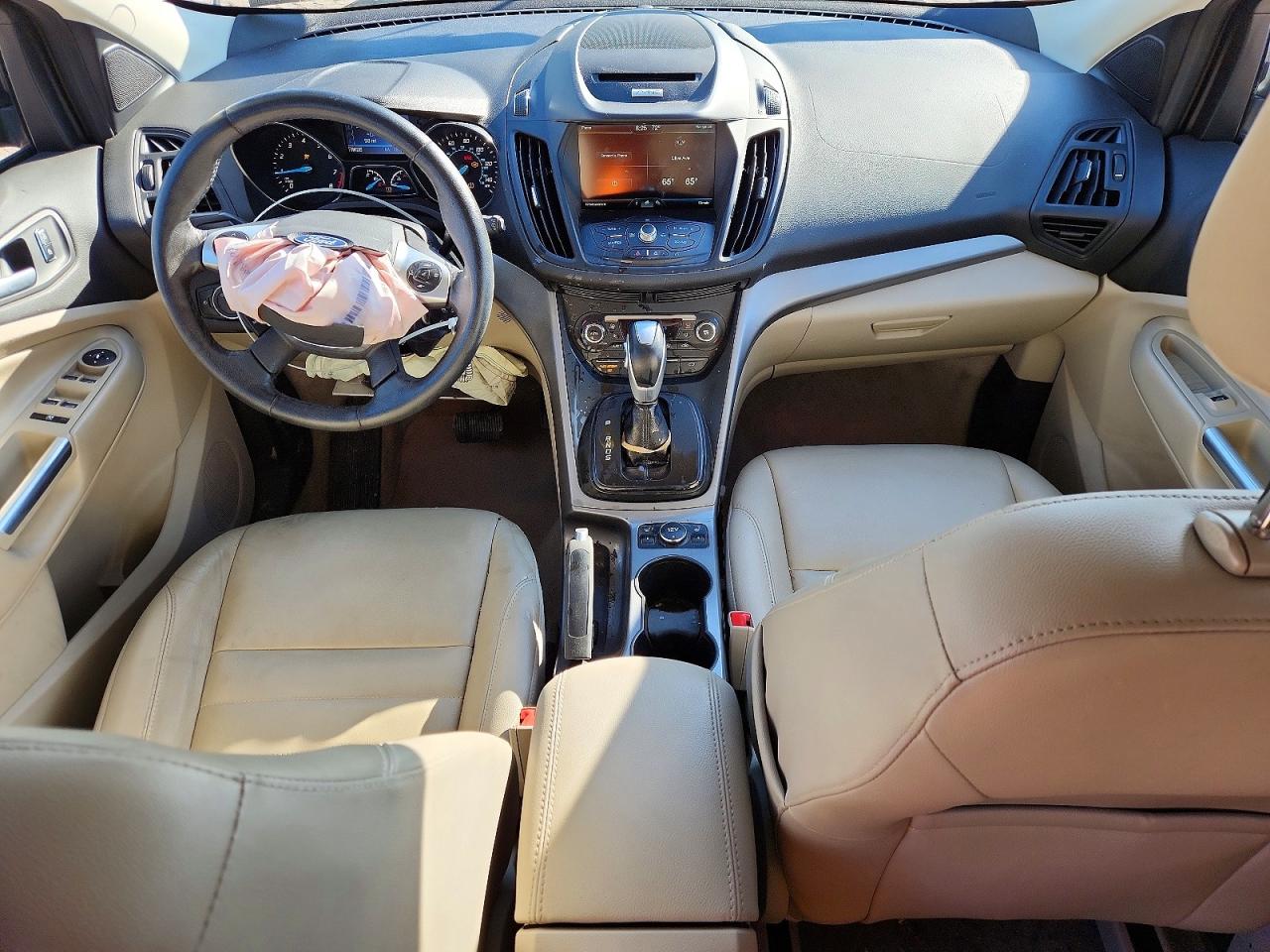 2015 Ford Escape Se Gray vin: 1FMCU9GX6FUC10138