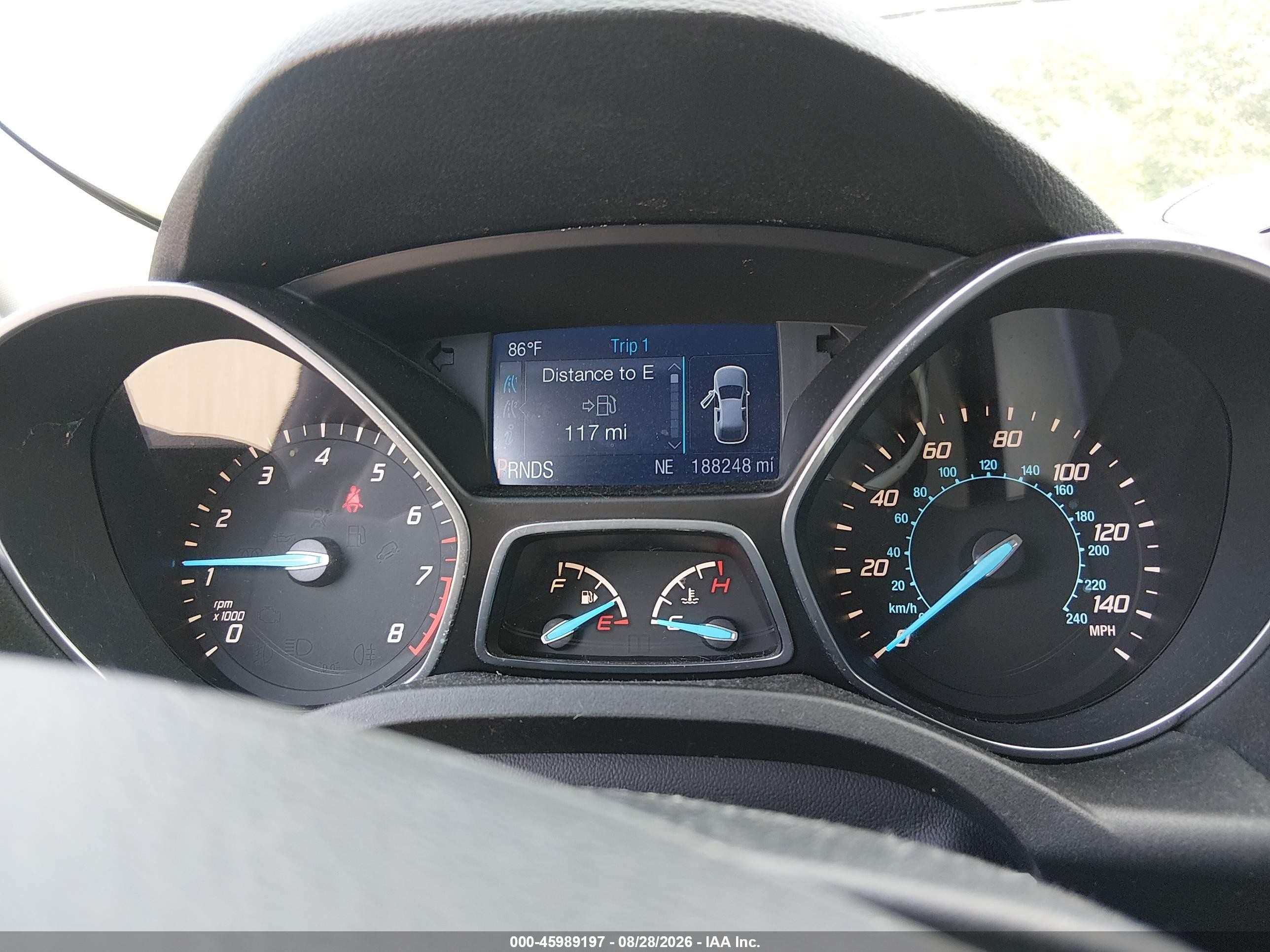 2015 Ford Escape Se Gray vin: 1FMCU9GX6FUC31006