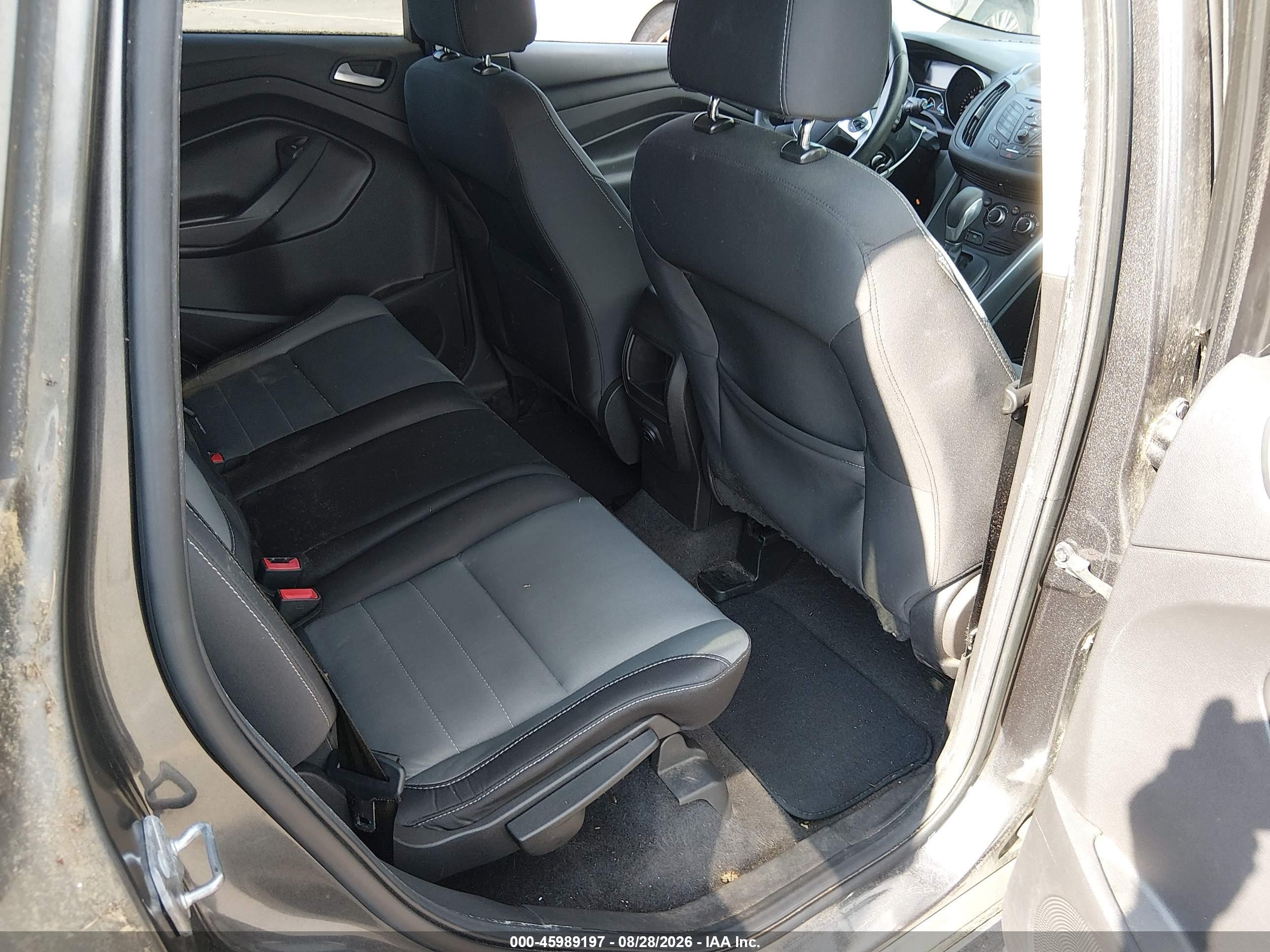 2015 Ford Escape Se Gray vin: 1FMCU9GX6FUC31006