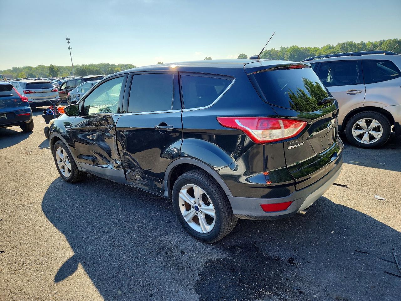 2015 Ford Escape Se Black vin: 1FMCU9GX6FUC33709