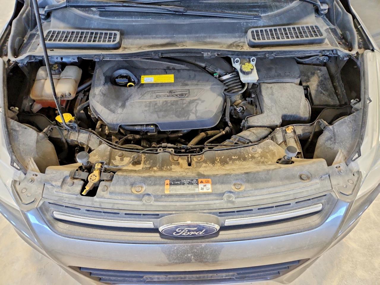 2015 Ford Escape Se Серый vin: 1FMCU9GX6FUC36321