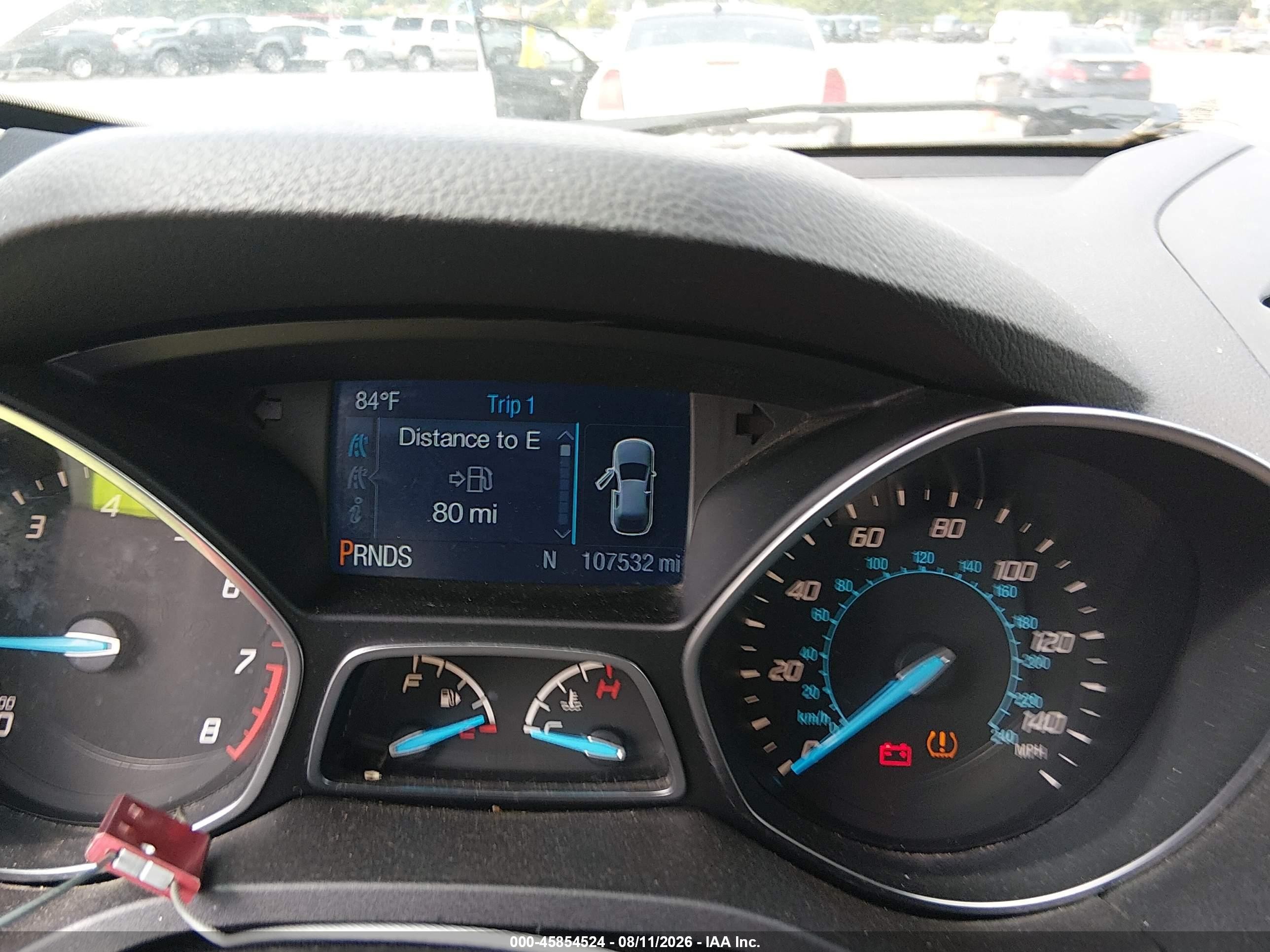 2015 Ford Escape Se White vin: 1FMCU9GX6FUC84952