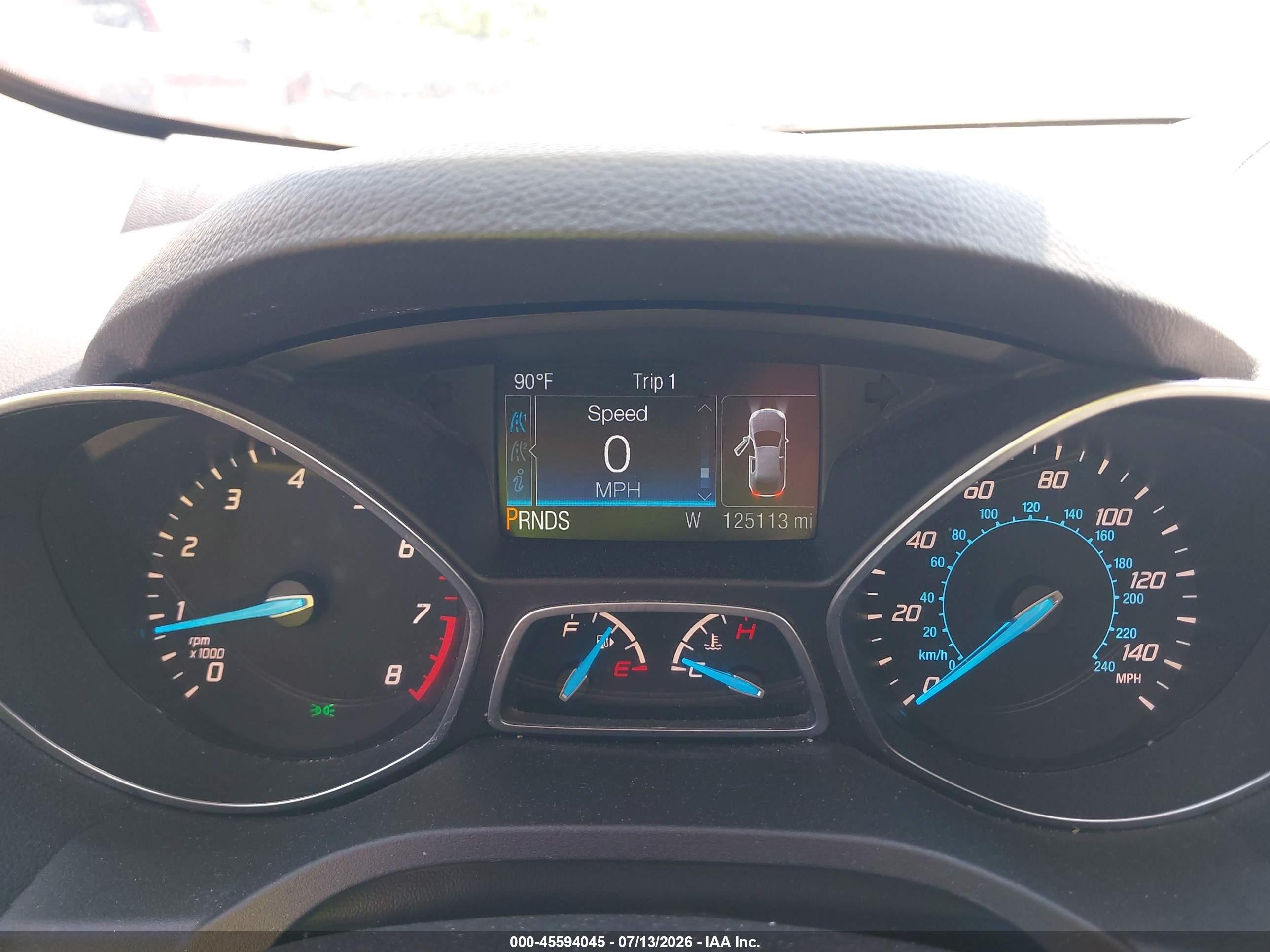 2016 Ford Escape Se Gray vin: 1FMCU9GX6GUA08496
