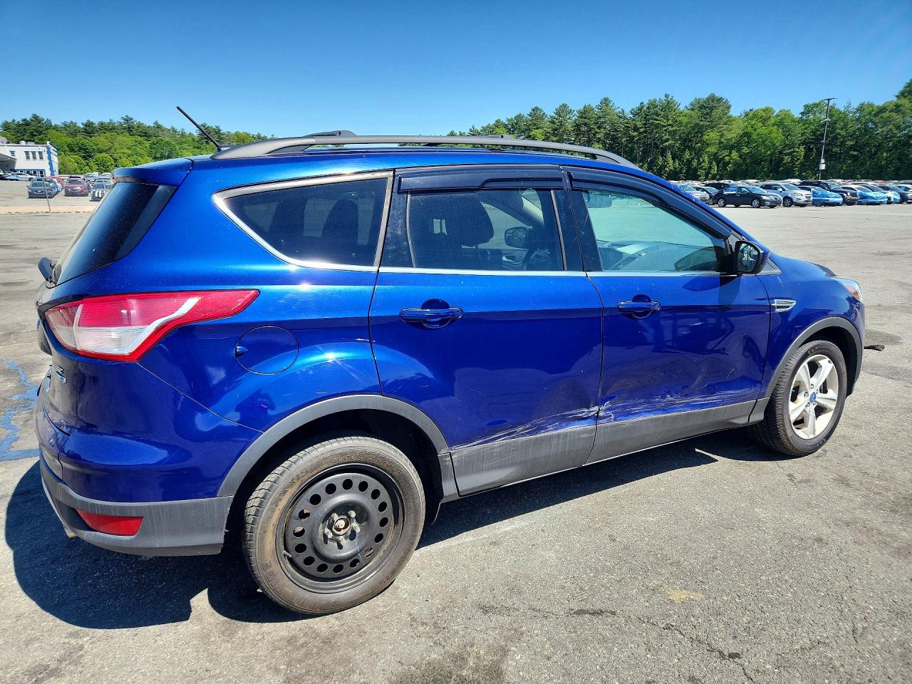 2013 Ford Escape Se Blue vin: 1FMCU9GX7DUA82859