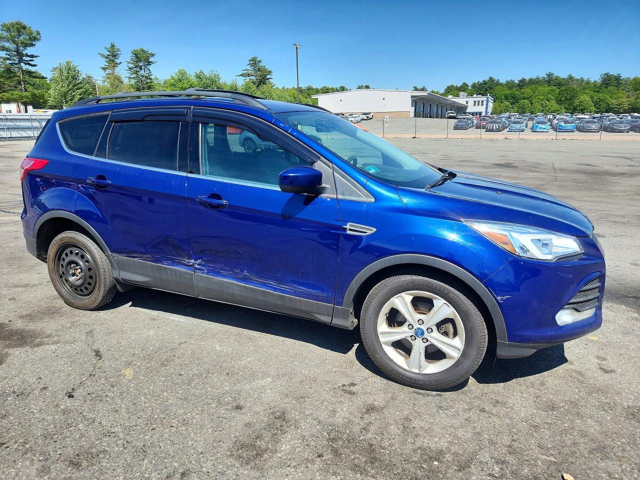 2013 Ford Escape Se Blue vin: 1FMCU9GX7DUA82859