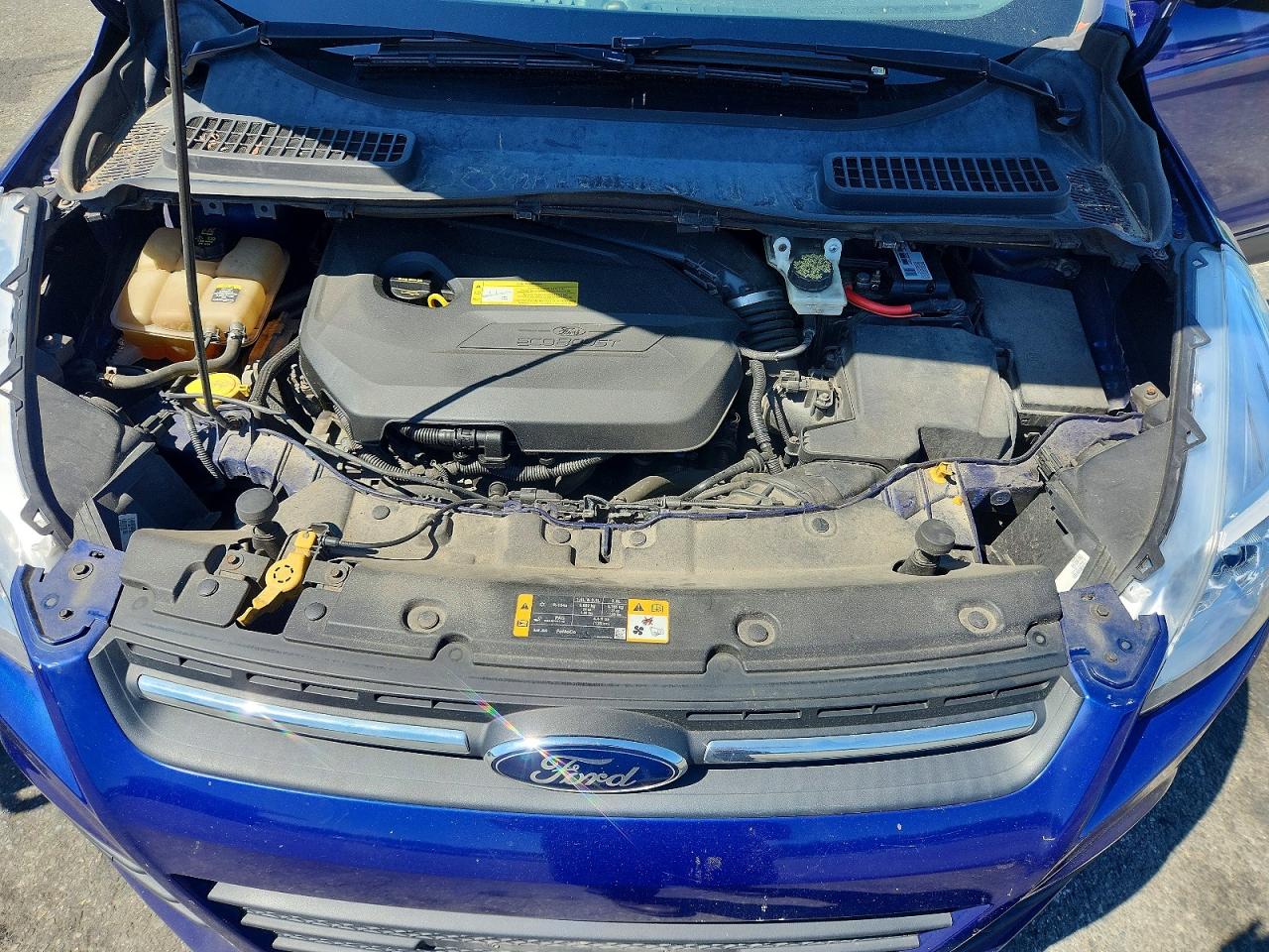 2013 Ford Escape Se Blue vin: 1FMCU9GX7DUA82859