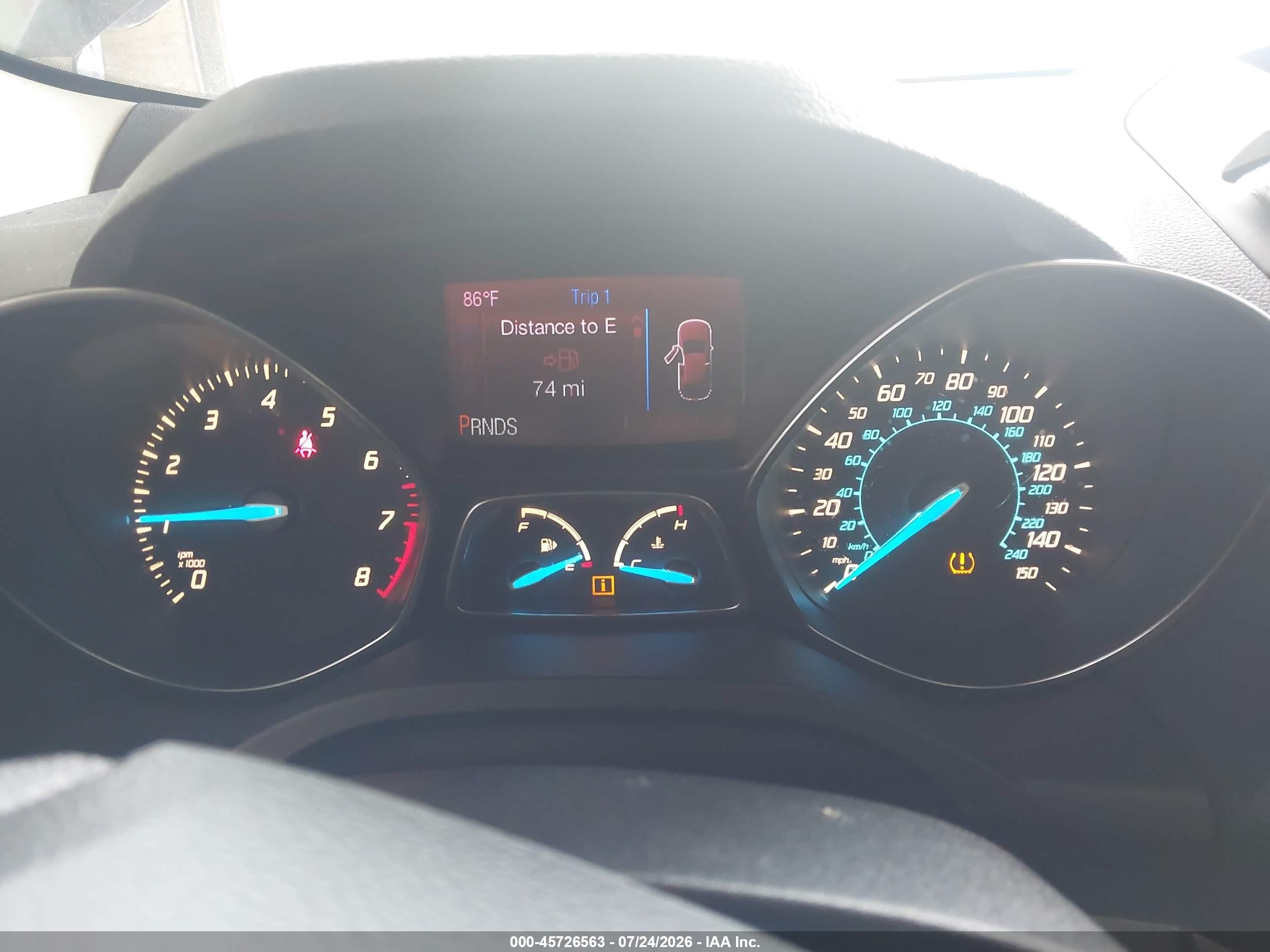 2013 Ford Escape Se Blue vin: 1FMCU9GX7DUB96702