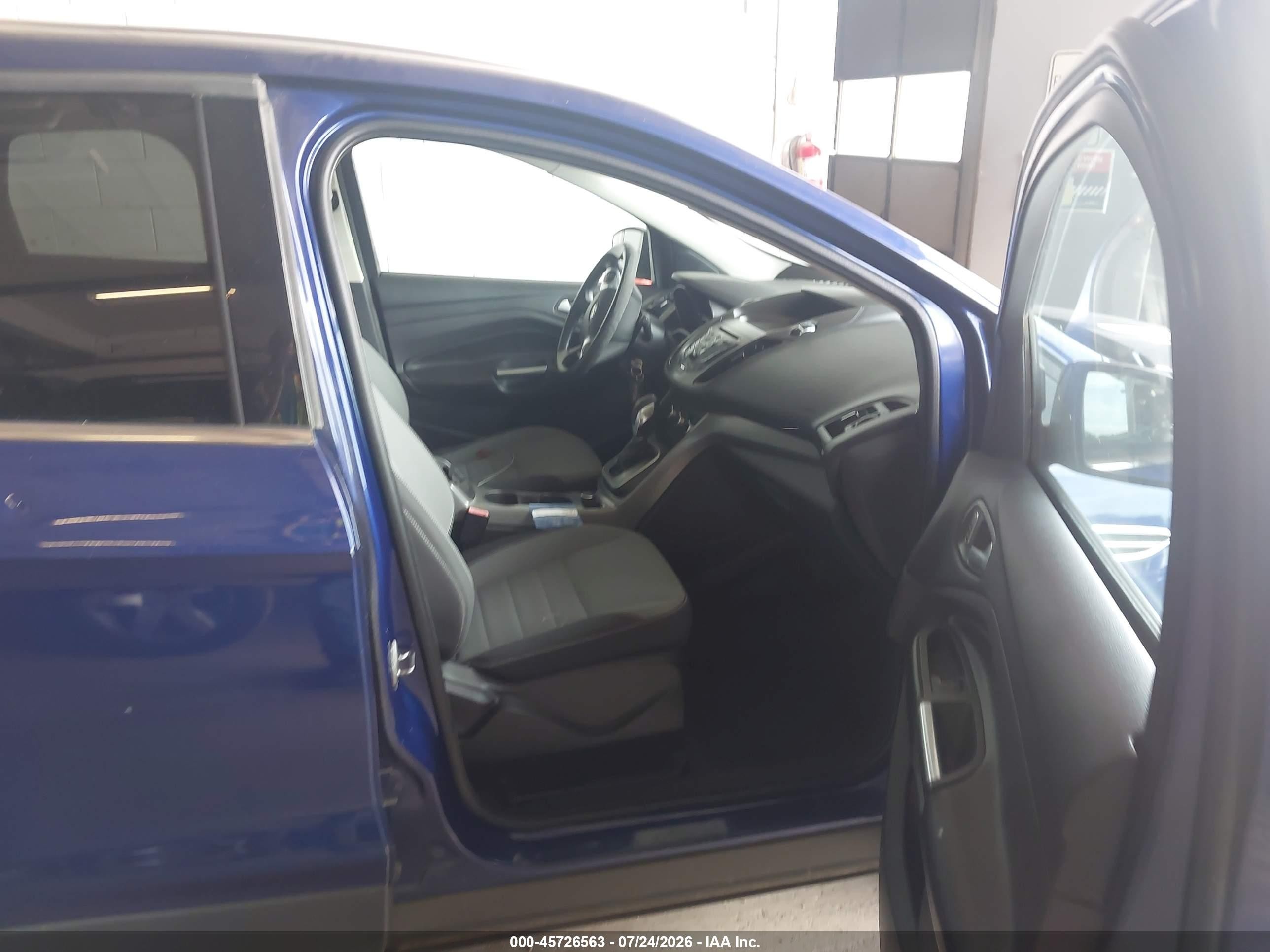 2013 Ford Escape Se Blue vin: 1FMCU9GX7DUB96702