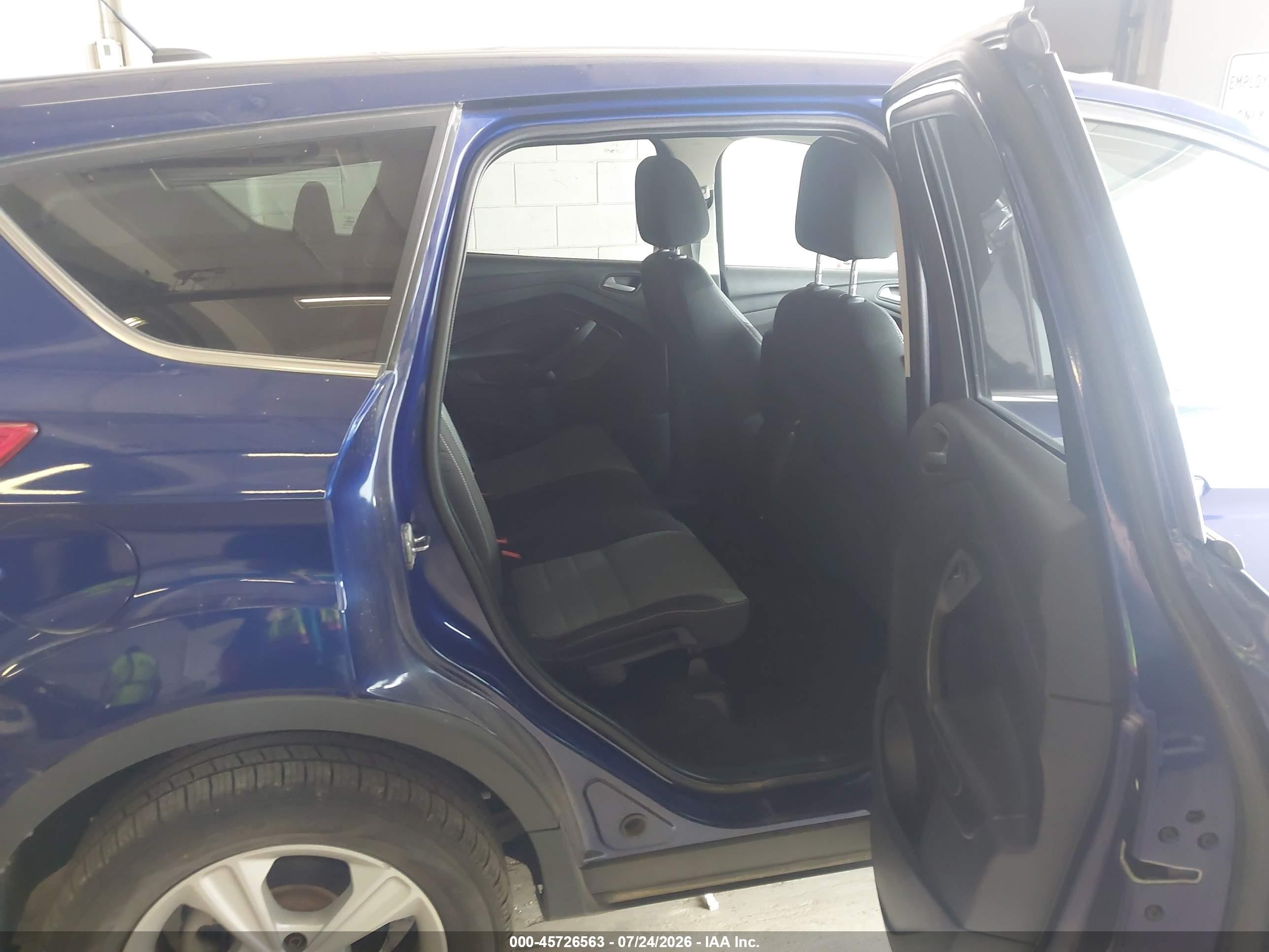 2013 Ford Escape Se Blue vin: 1FMCU9GX7DUB96702