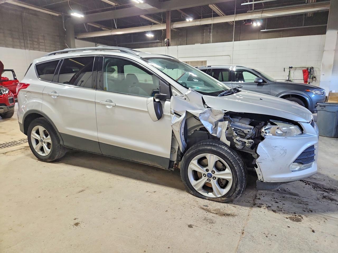 2013 Ford Escape Se Silver vin: 1FMCU9GX7DUC96637