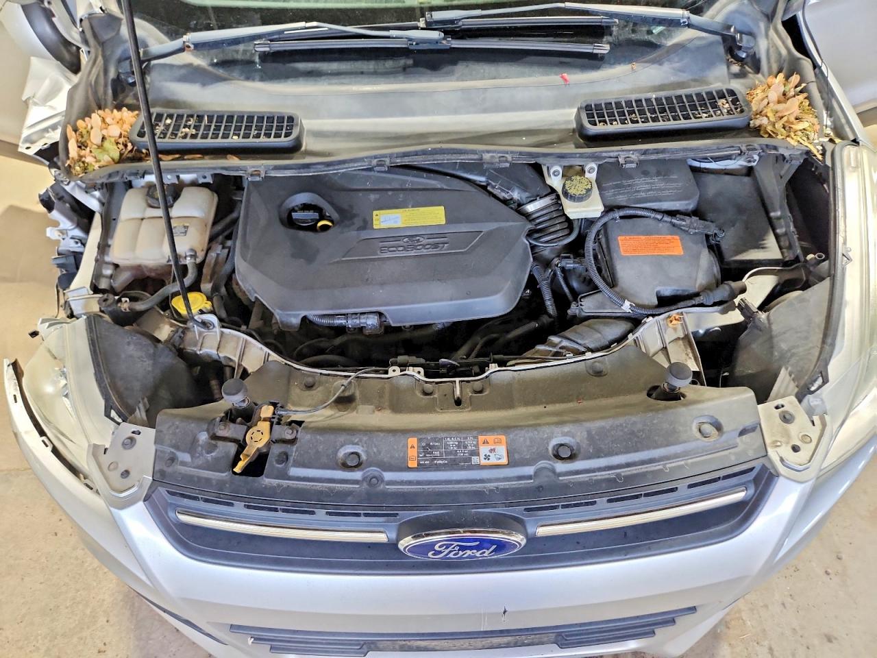 2013 Ford Escape Se Silver vin: 1FMCU9GX7DUC96637